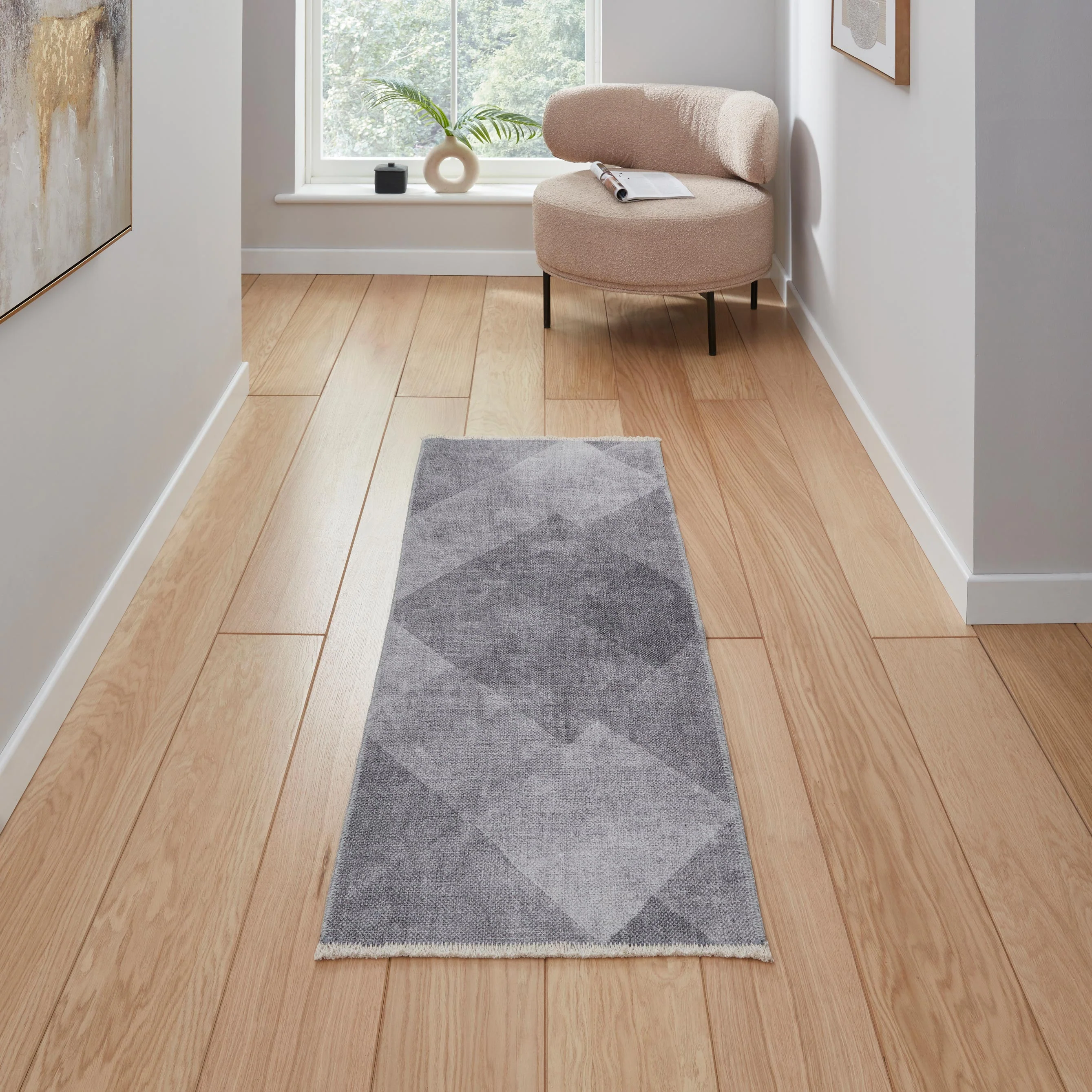 Atherley Diamond Washable Rug - Image 12