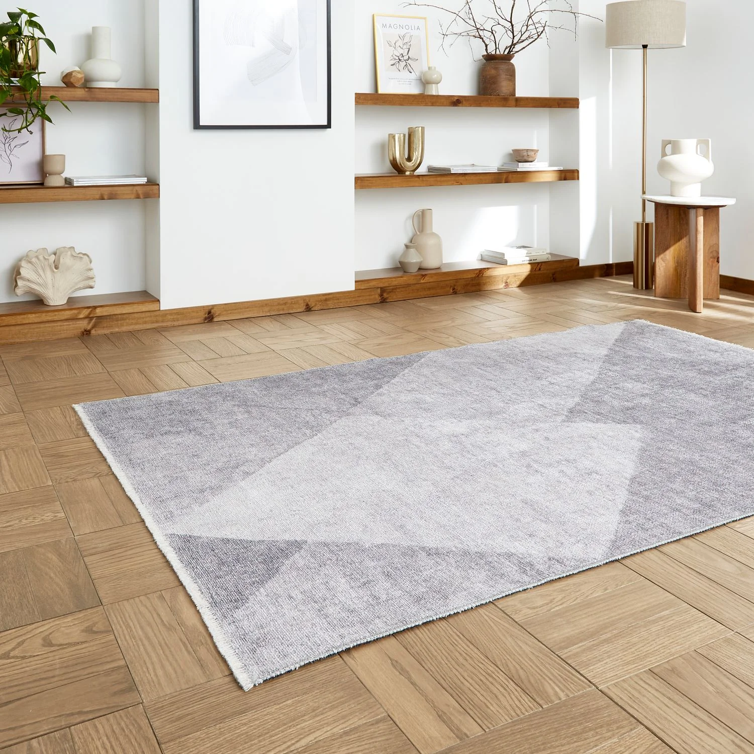 Atherley Diamond Washable Rug - Image 16