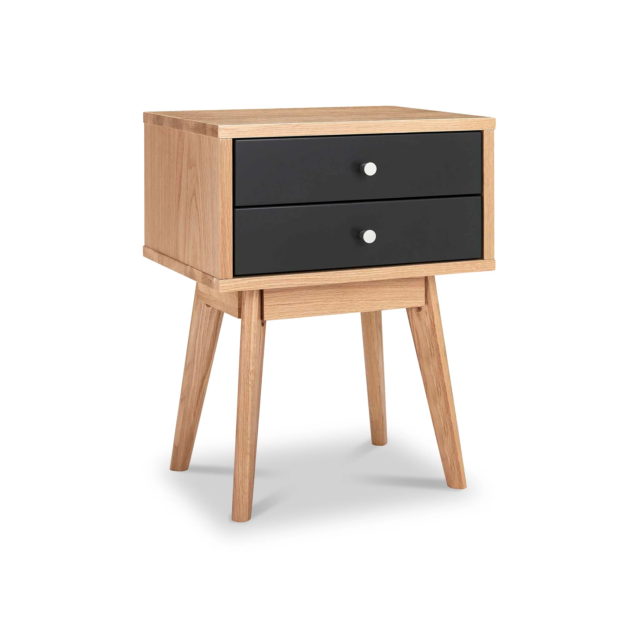 Aubrey 2 Drawer Bedside Table - Image 12