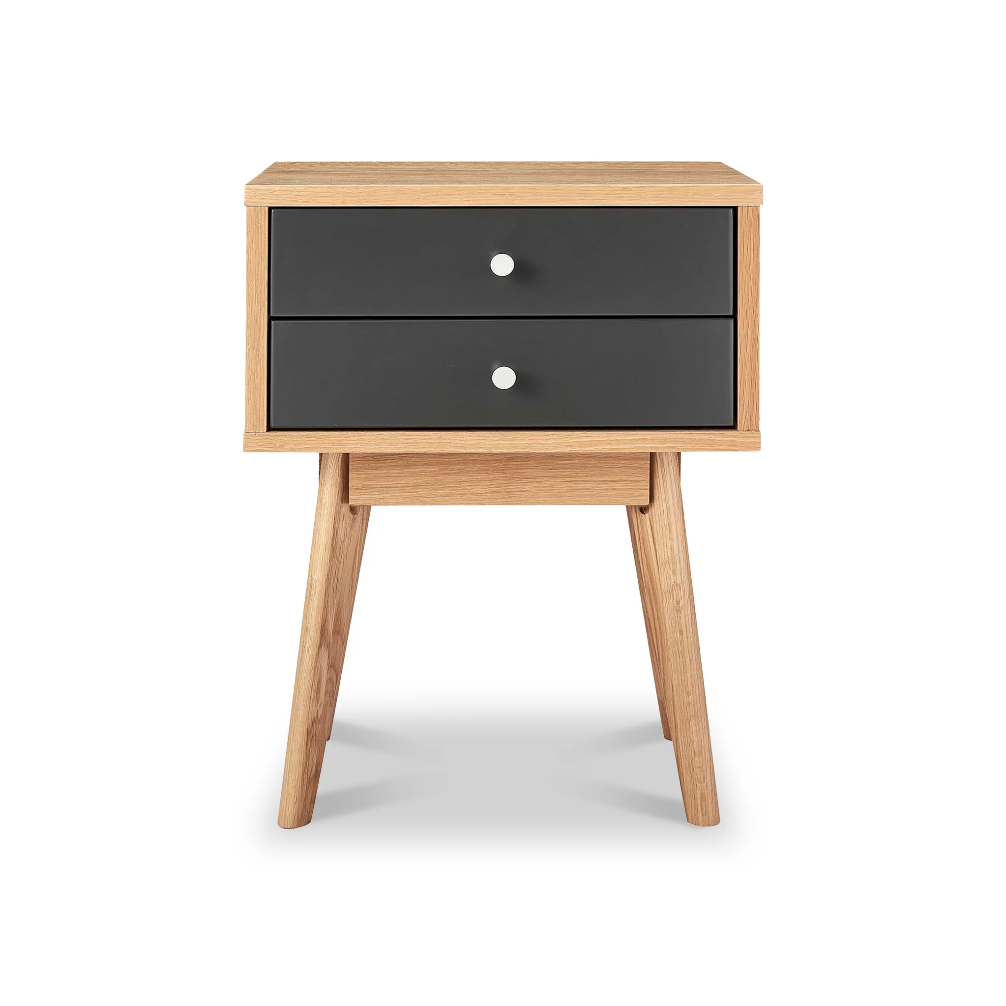 Aubrey 2 Drawer Bedside Table - Image 13