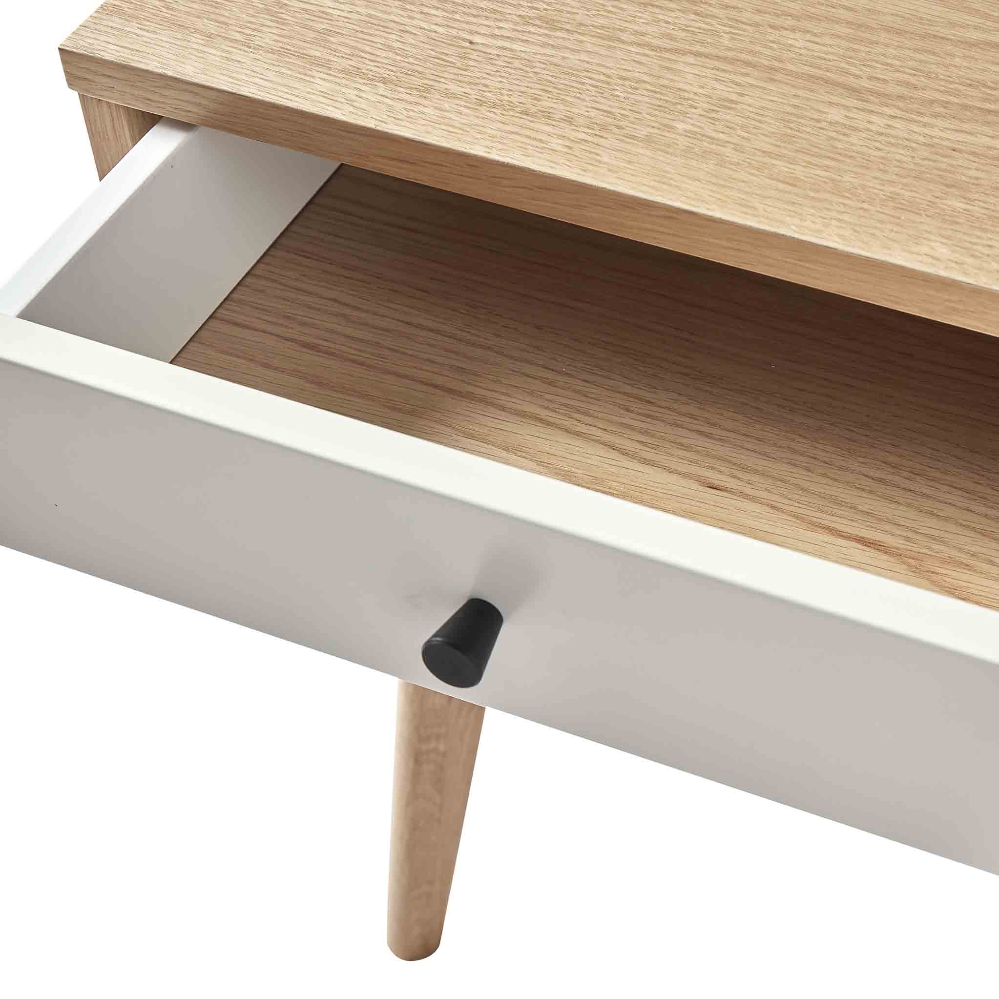 Aubrey 2 Drawer Bedside Table - Image 14