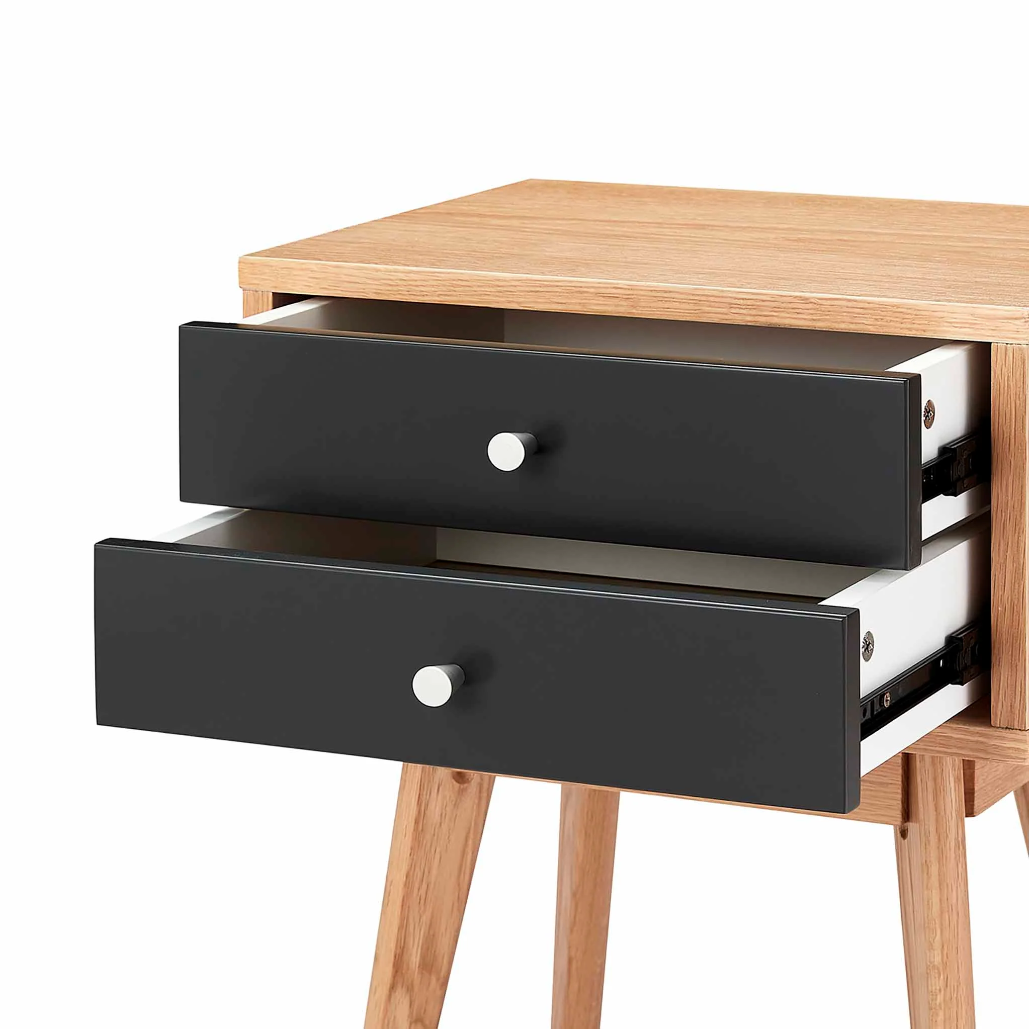 Aubrey 2 Drawer Bedside Table - Image 19
