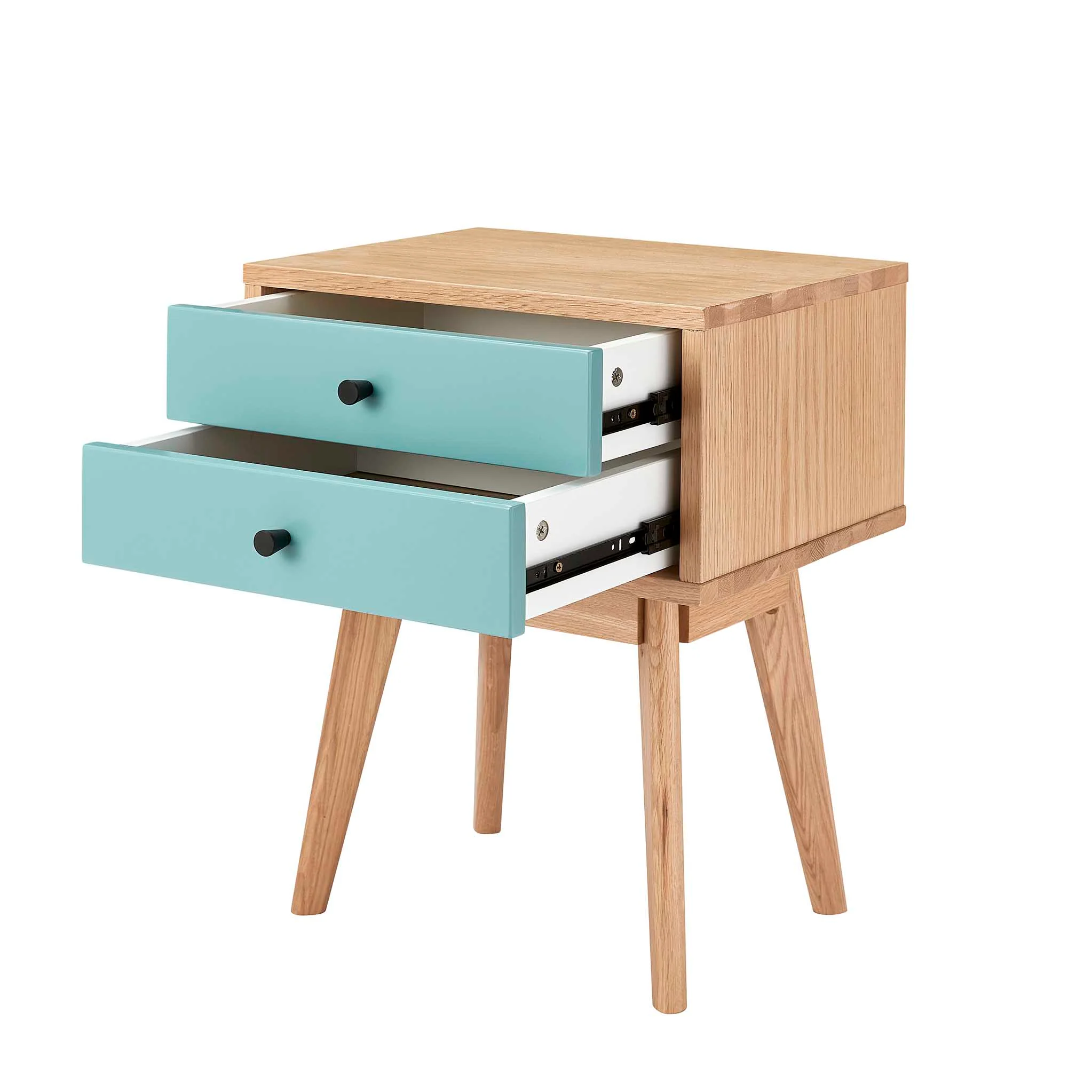 Aubrey 2 Drawer Bedside Table - Image 27