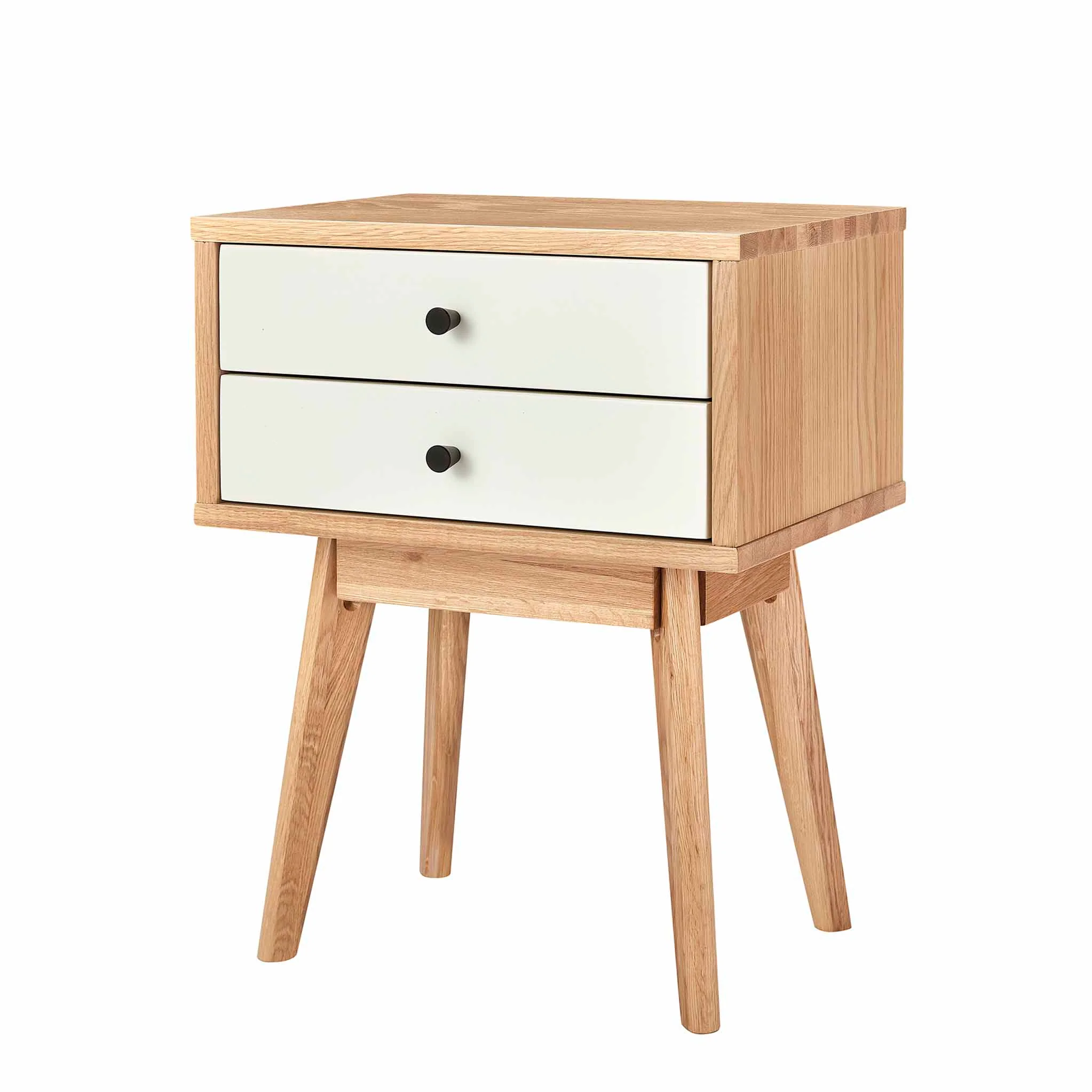 Aubrey 2 Drawer Bedside Table - Image 9