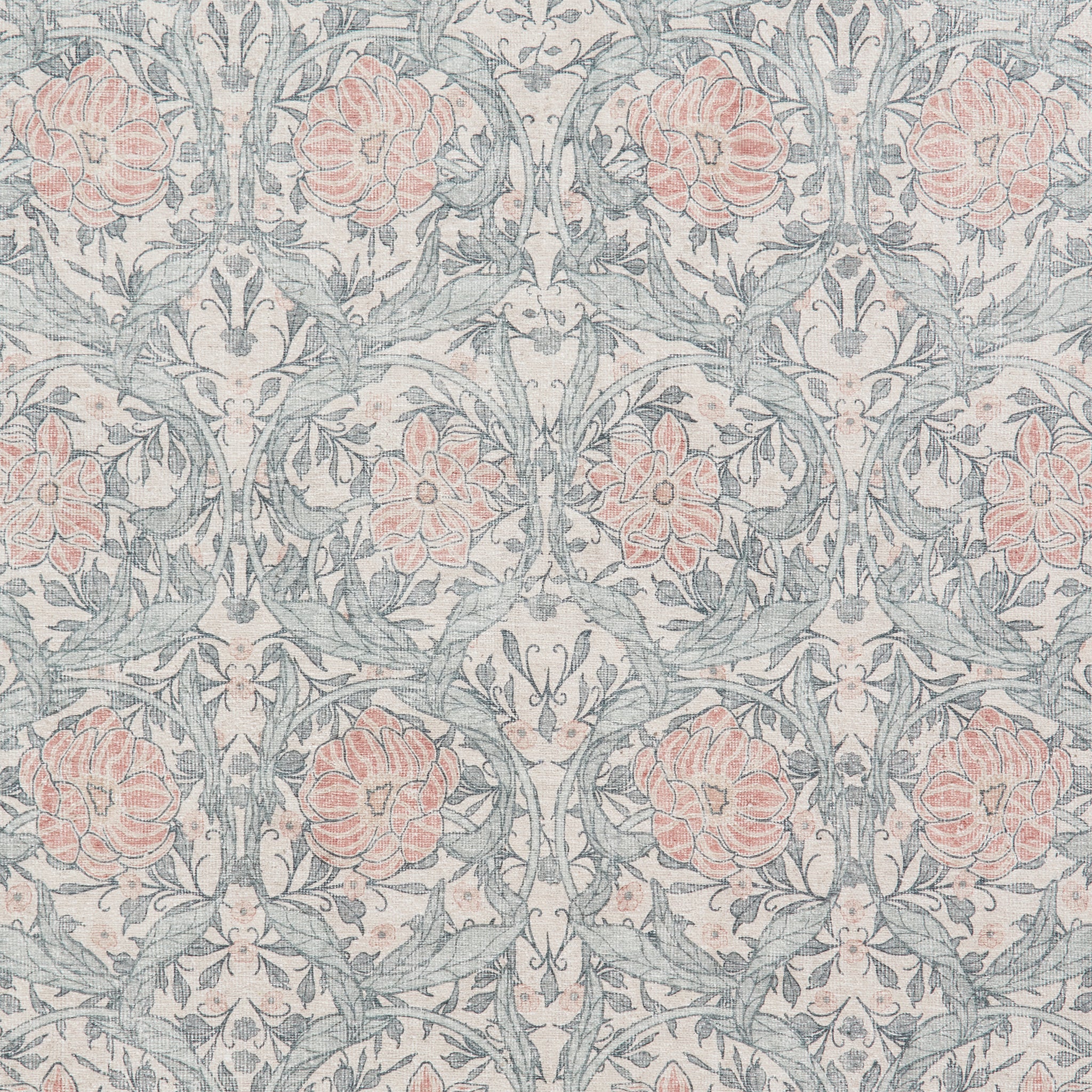 Aubrie Classic Floral Print Rug - Image 7