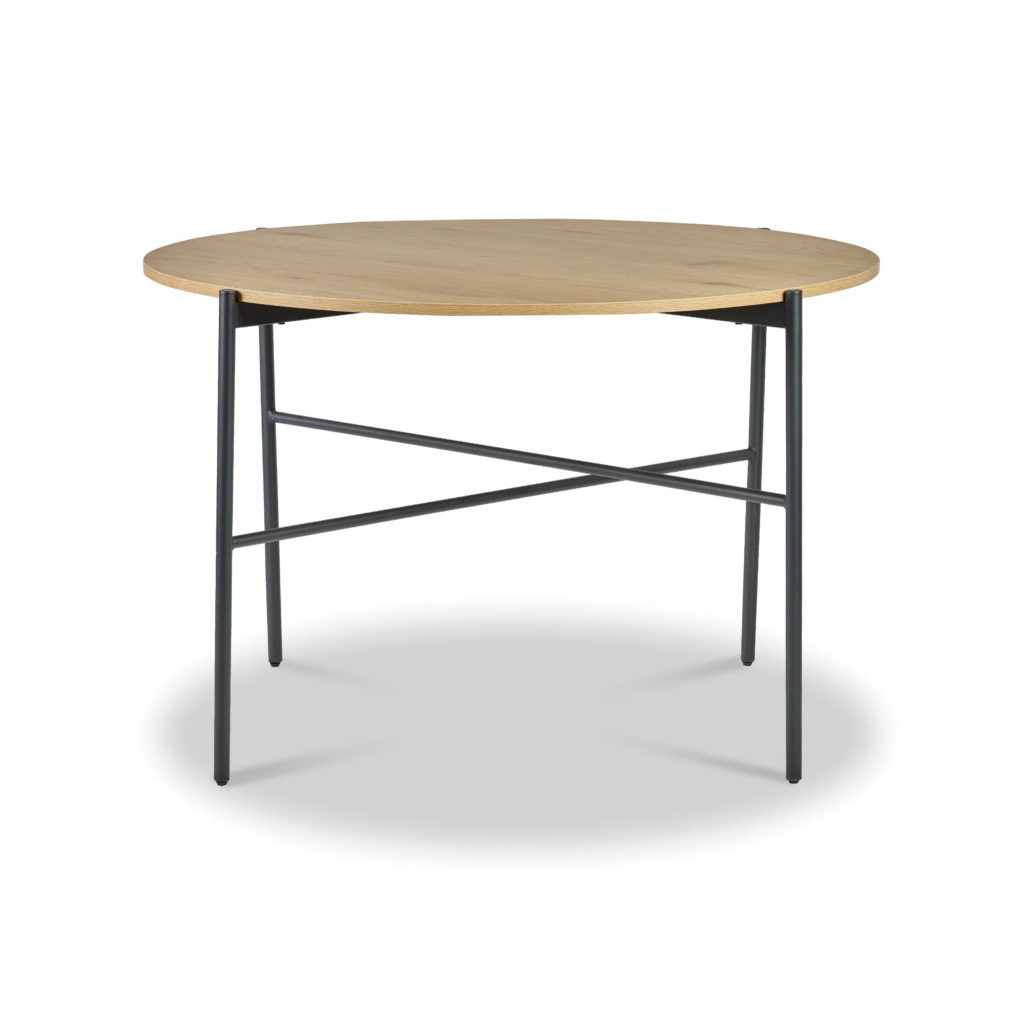 Austin 120cm Oak Effect Dining Table - Image 5