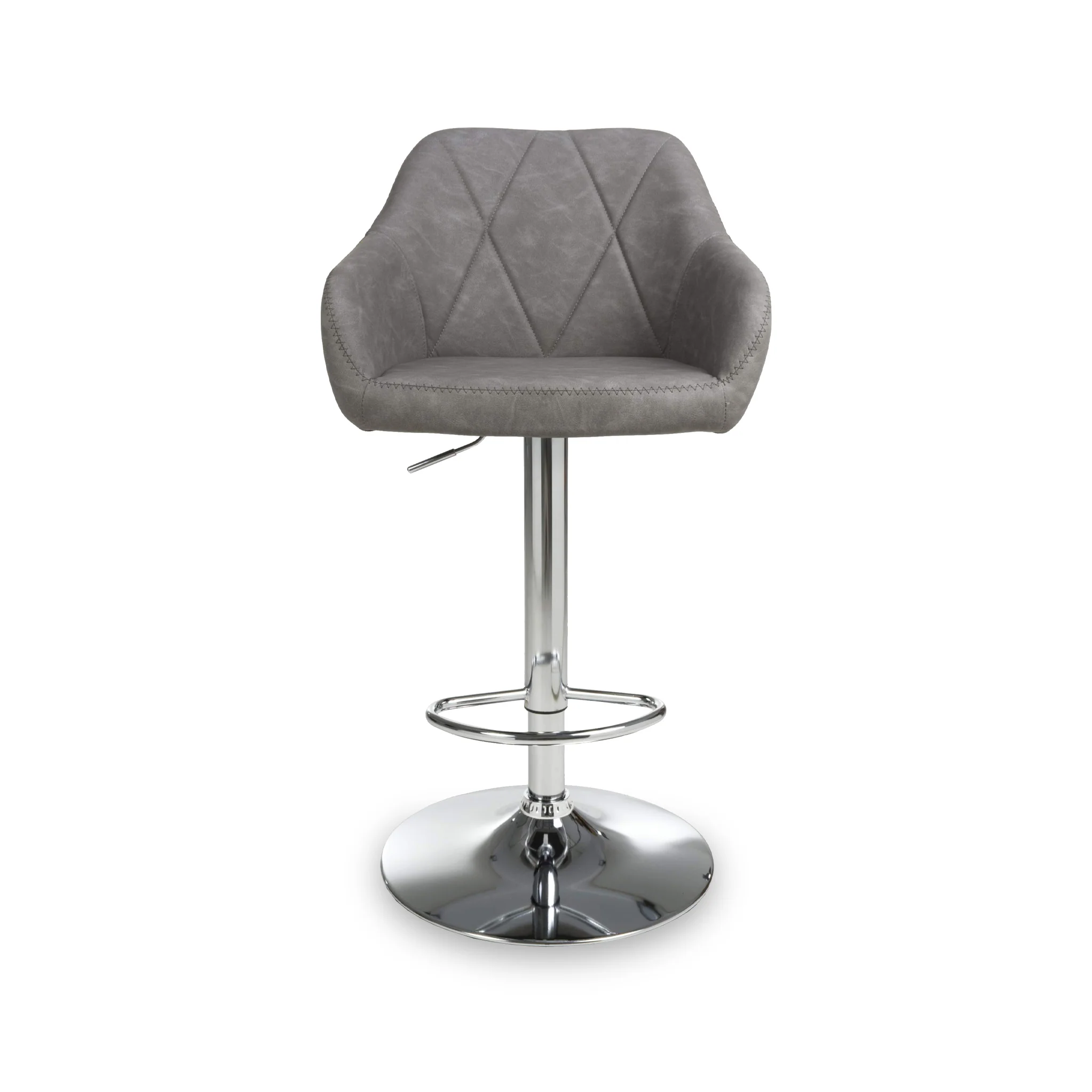 Avena Faux Leather Bar Stool - Image 16