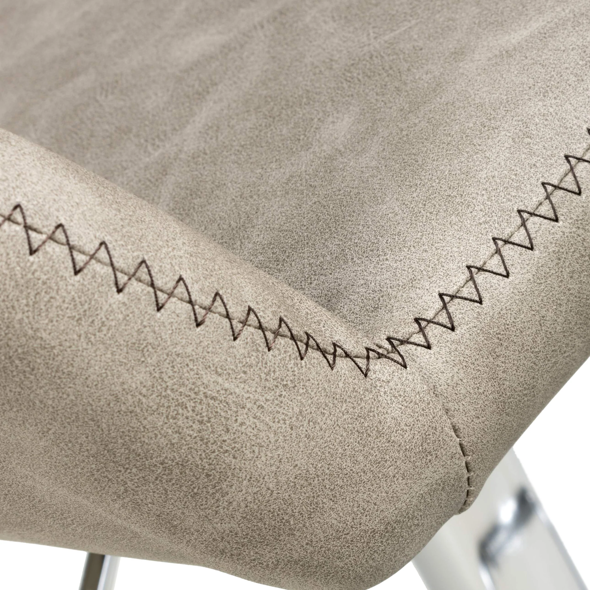 Avena Faux Leather Bar Stool - Image 4