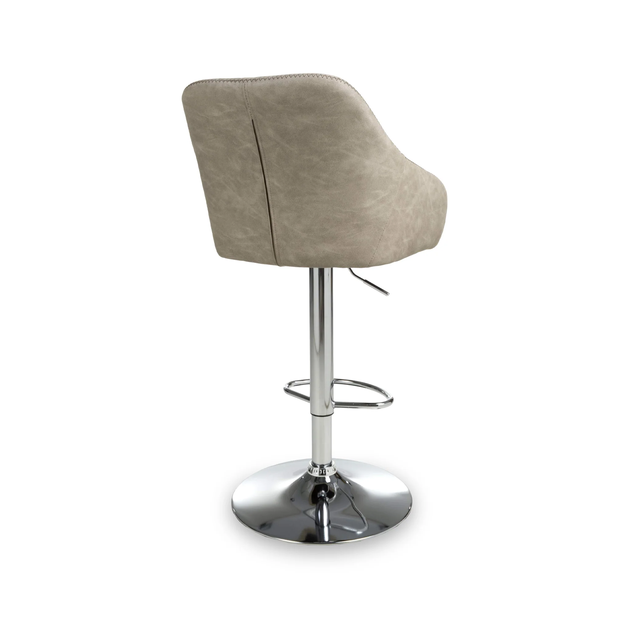 Avena Faux Leather Bar Stool - Image 7