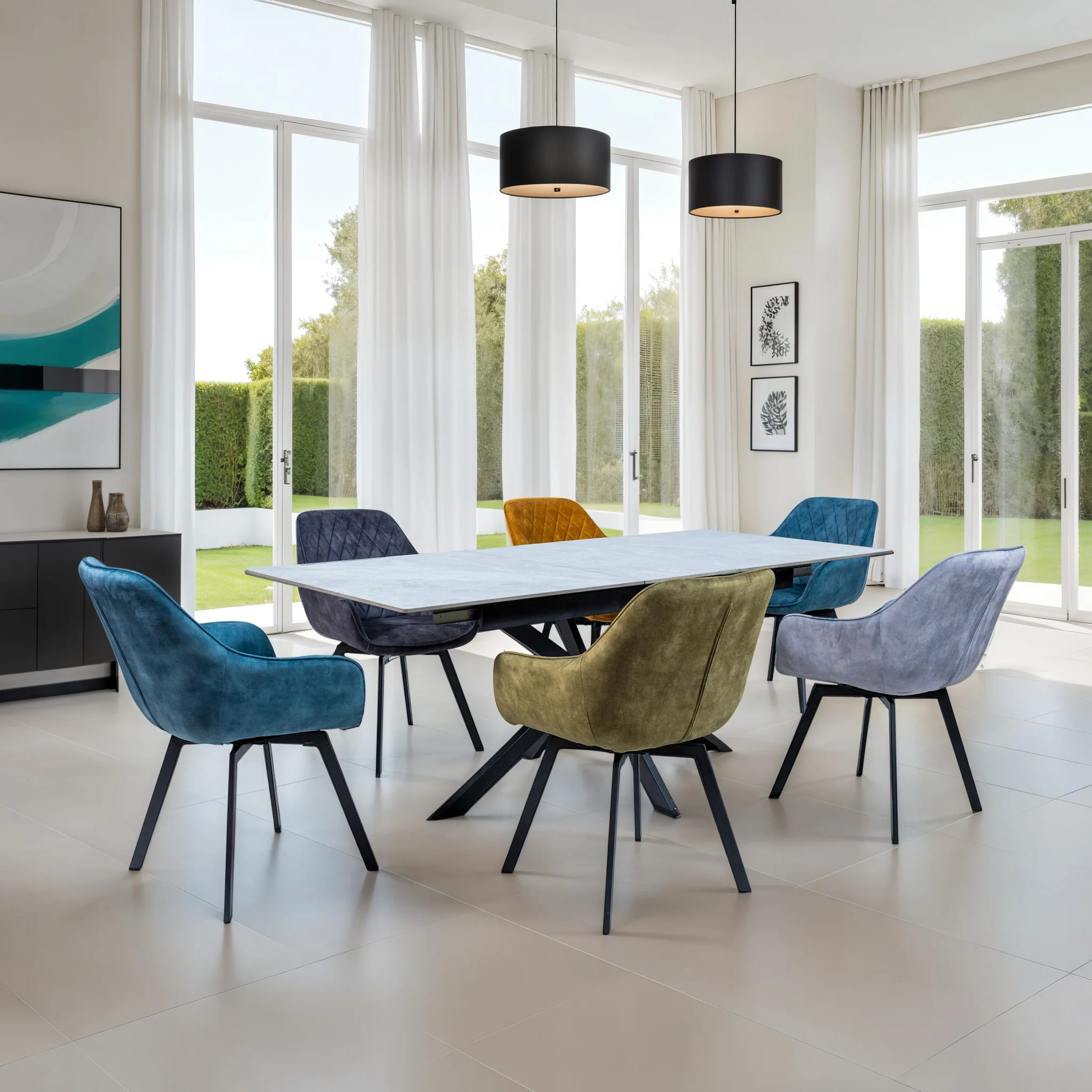Avenor 160-200cm Extending Dining Table - Image 2