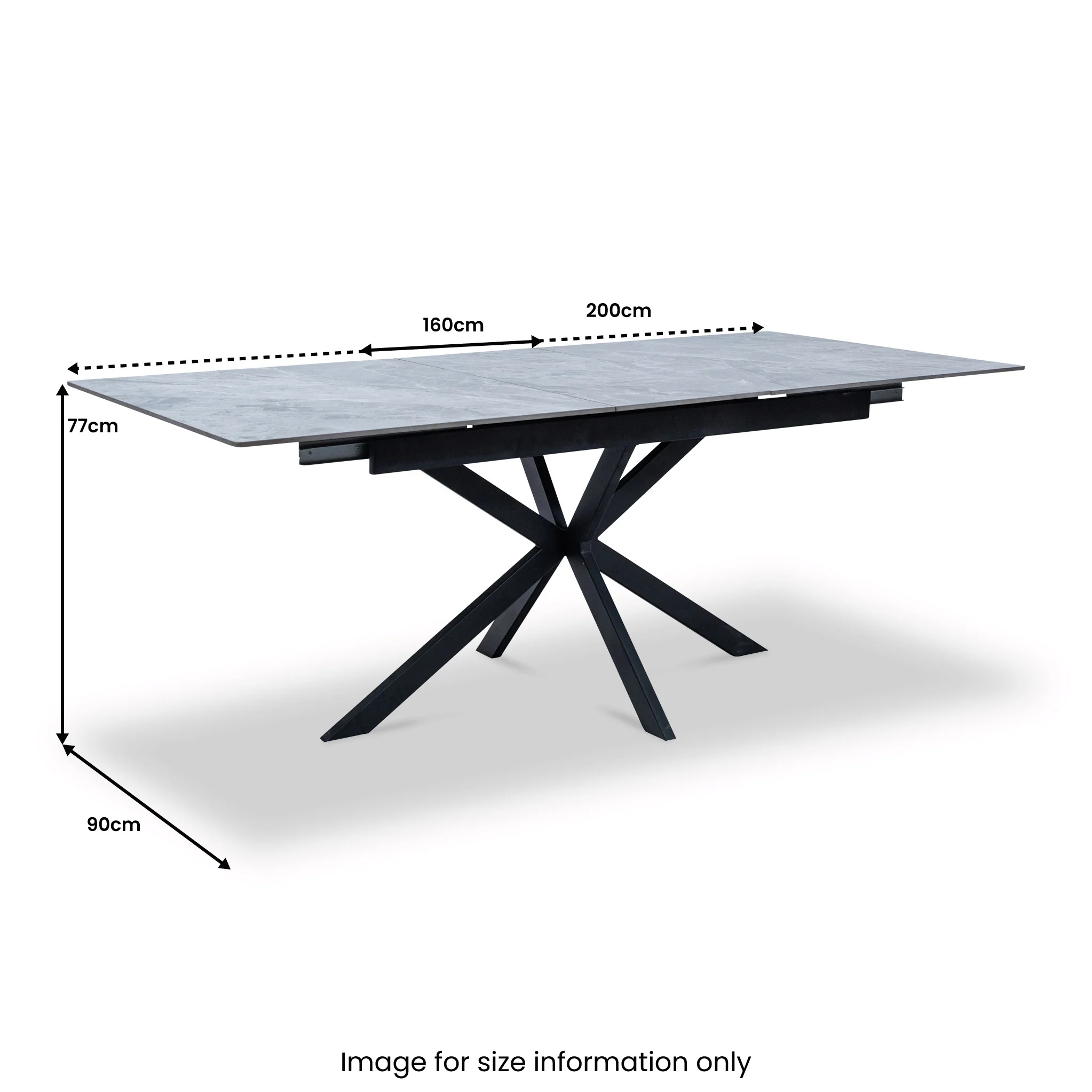 Avenor 160-200cm Extending Dining Table - Image 7