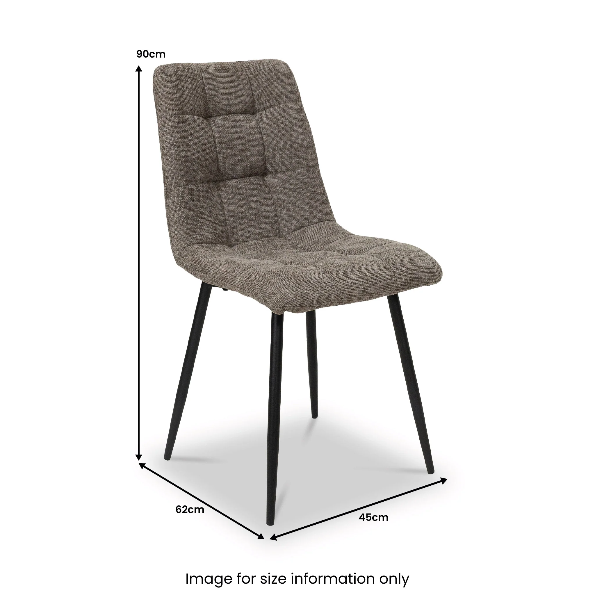 Avenore Textured Dining Chair - Image 4