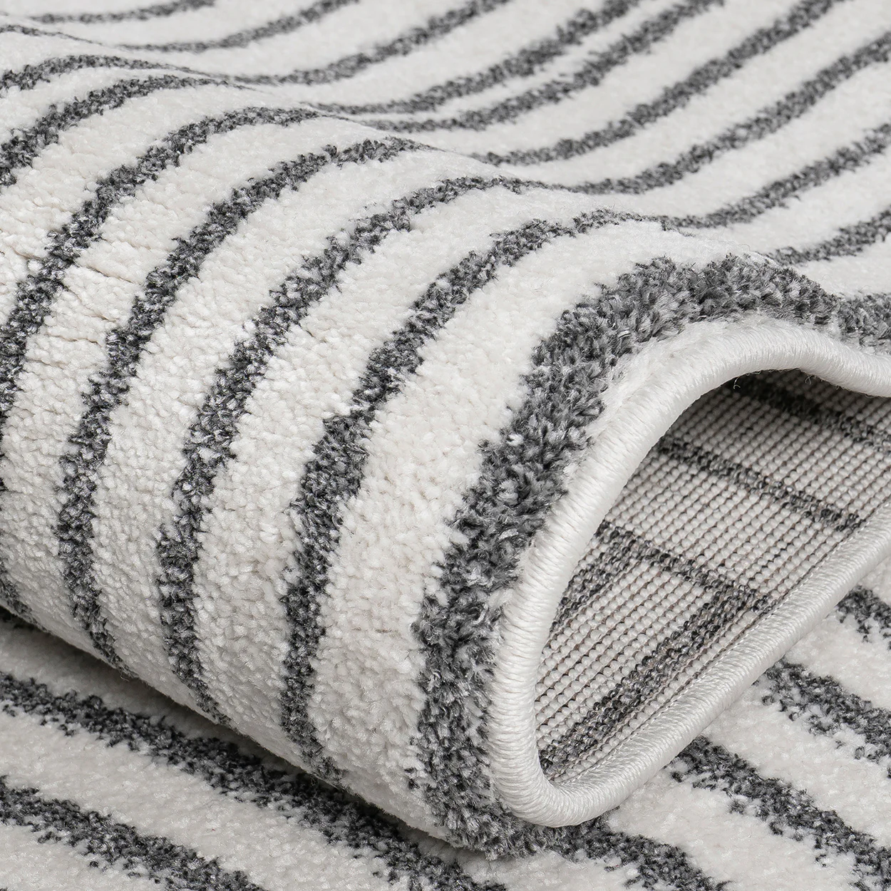 Avery Soft Abstract Curve Design Rug - Image 5