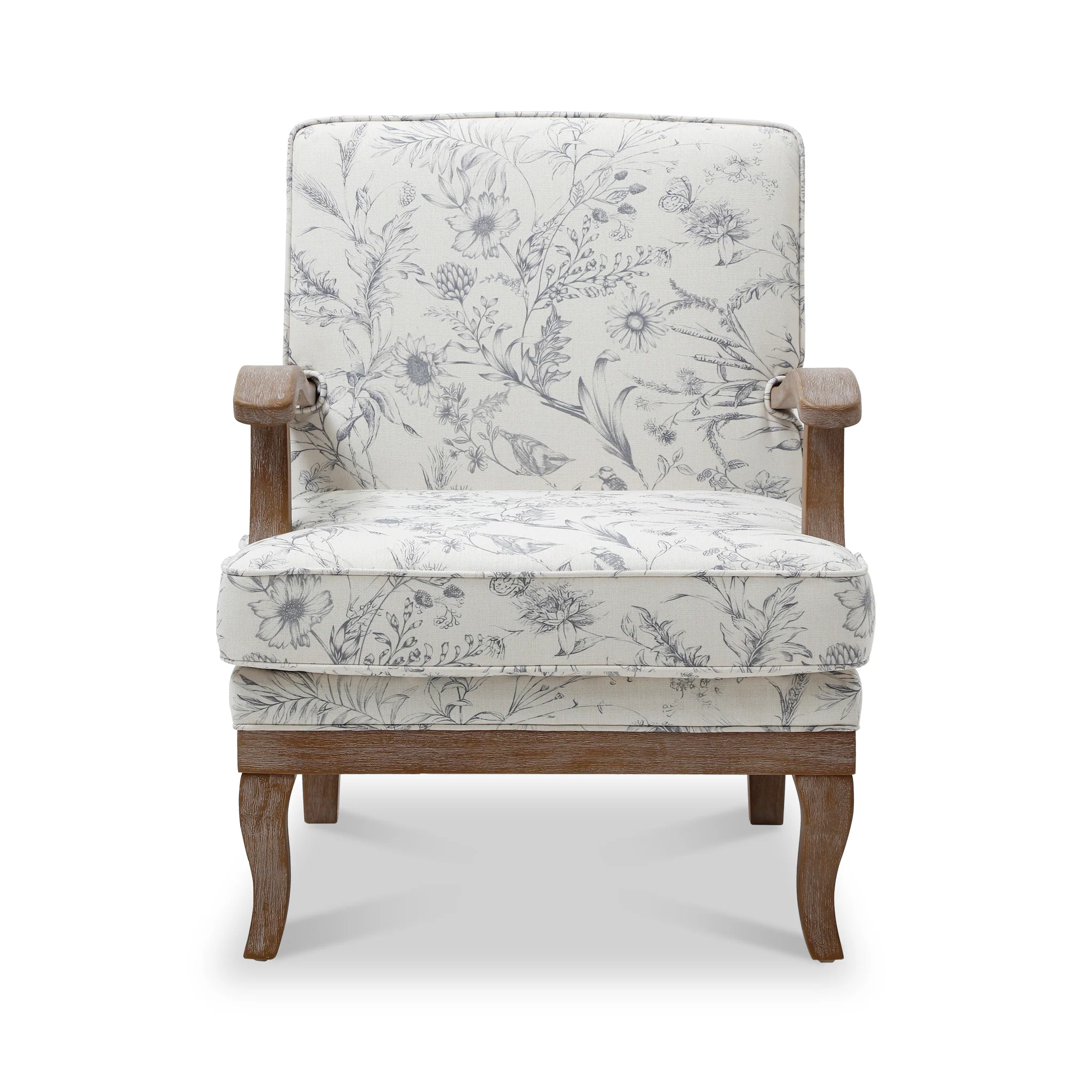 Bailey Meadow Print Accent Chair - Image 4