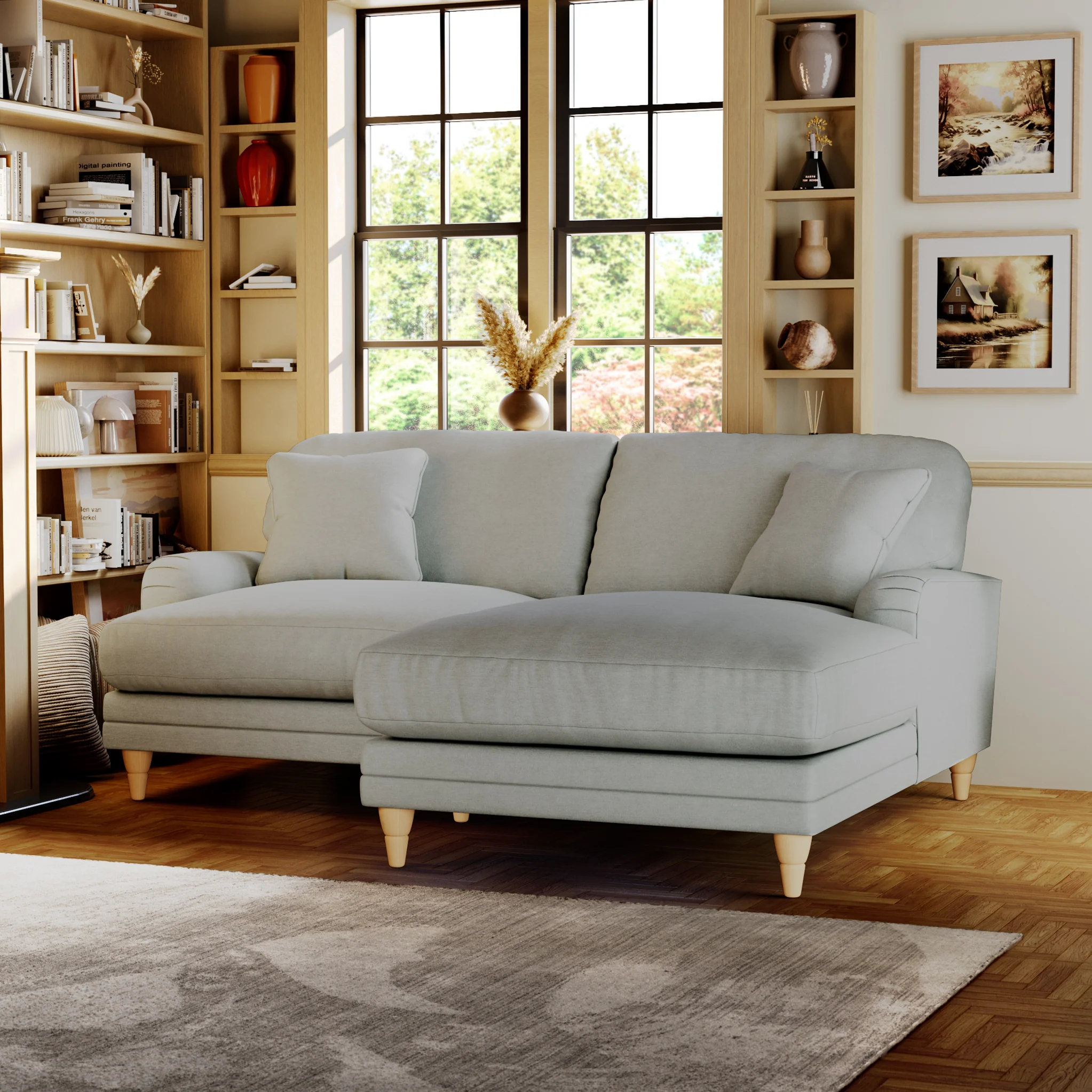 Bampton 3 Seater Chaise Sofa - Image 107