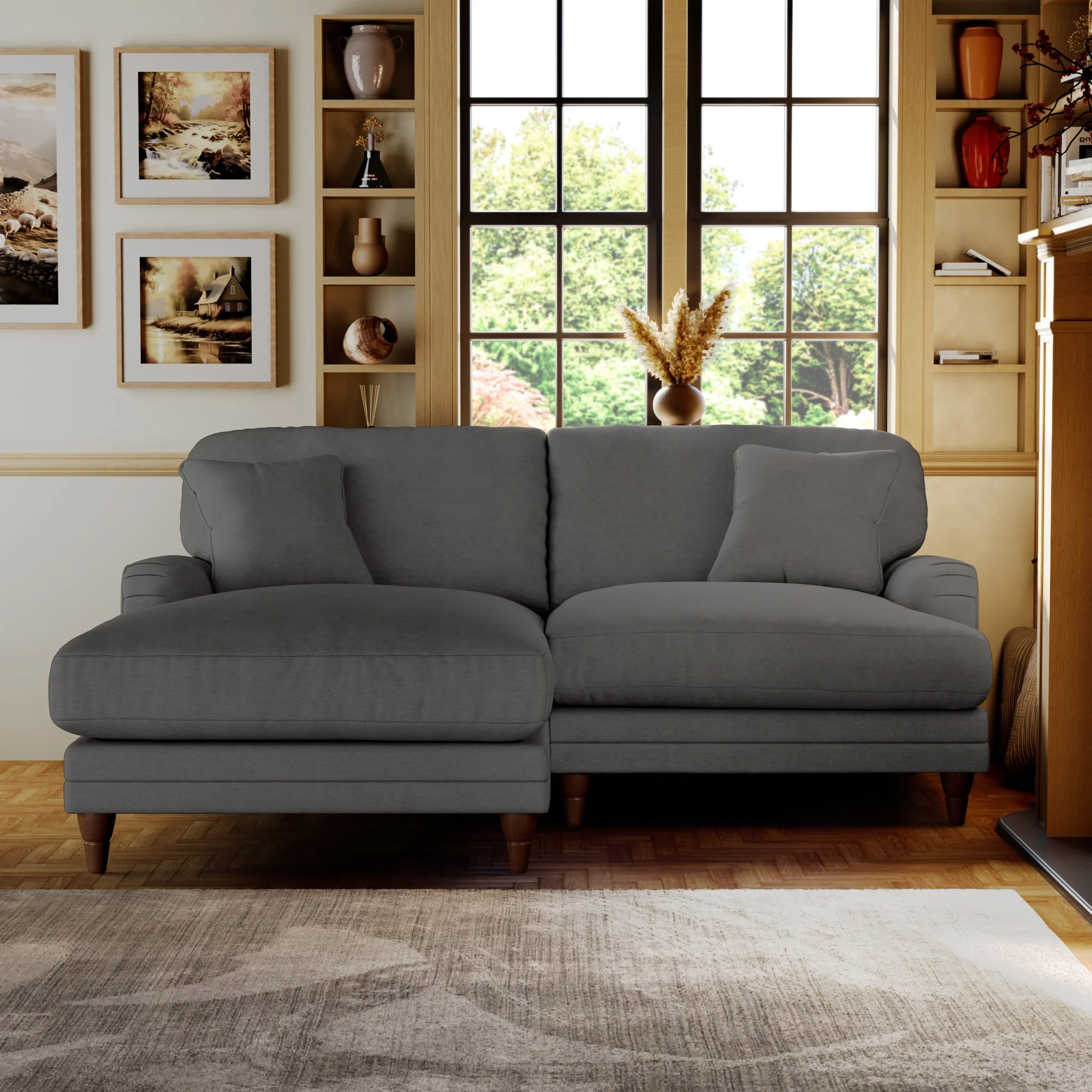 Bampton 3 Seater Chaise Sofa - Image 11