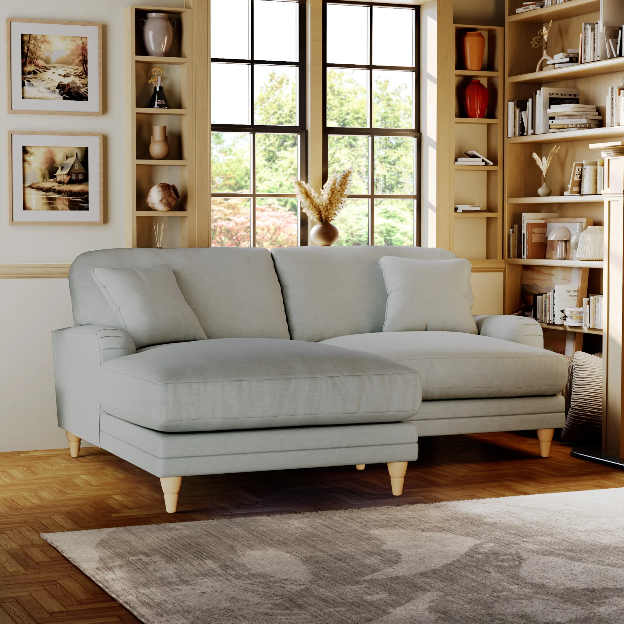 Bampton 3 Seater Chaise Sofa - Image 115