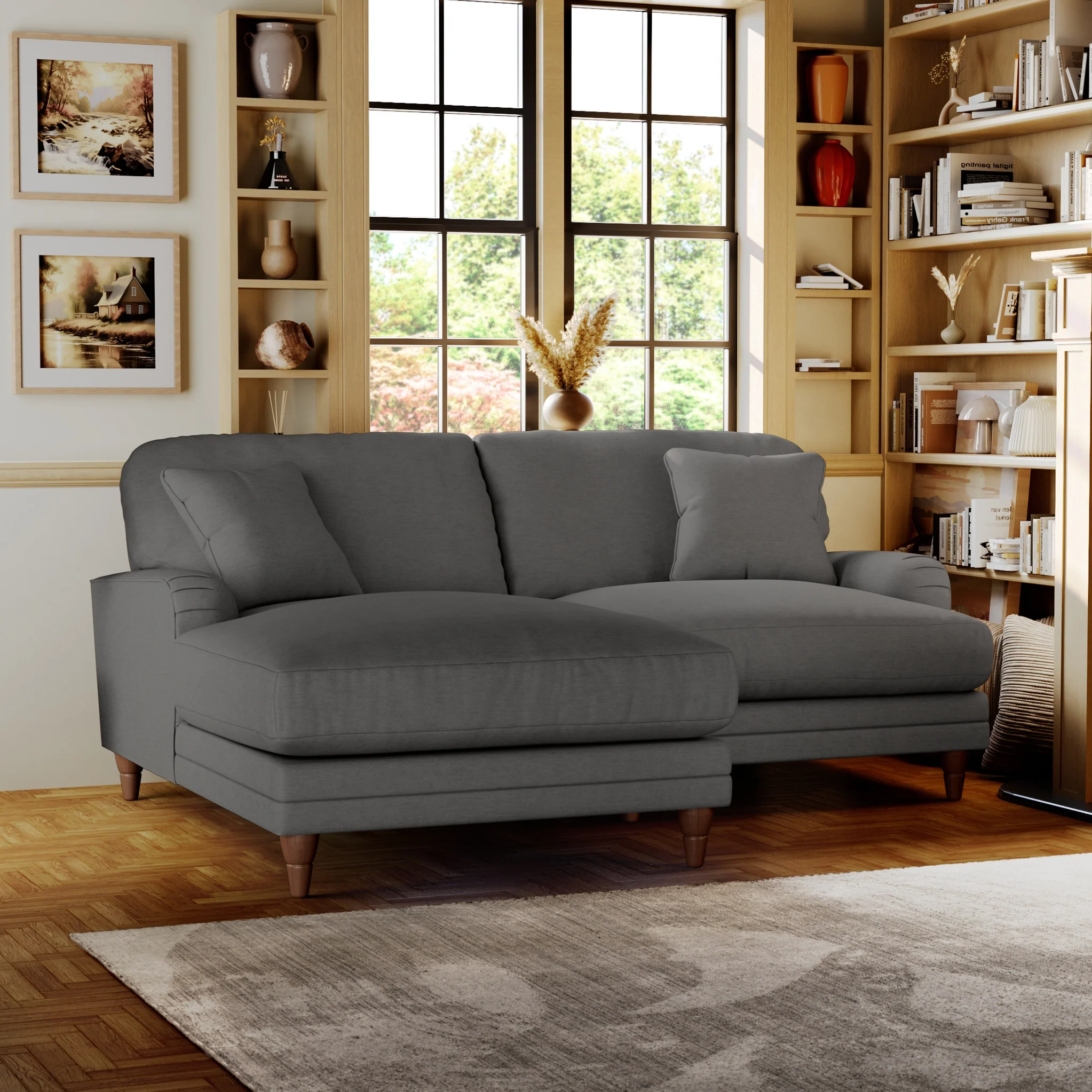 Bampton 3 Seater Chaise Sofa - Image 12