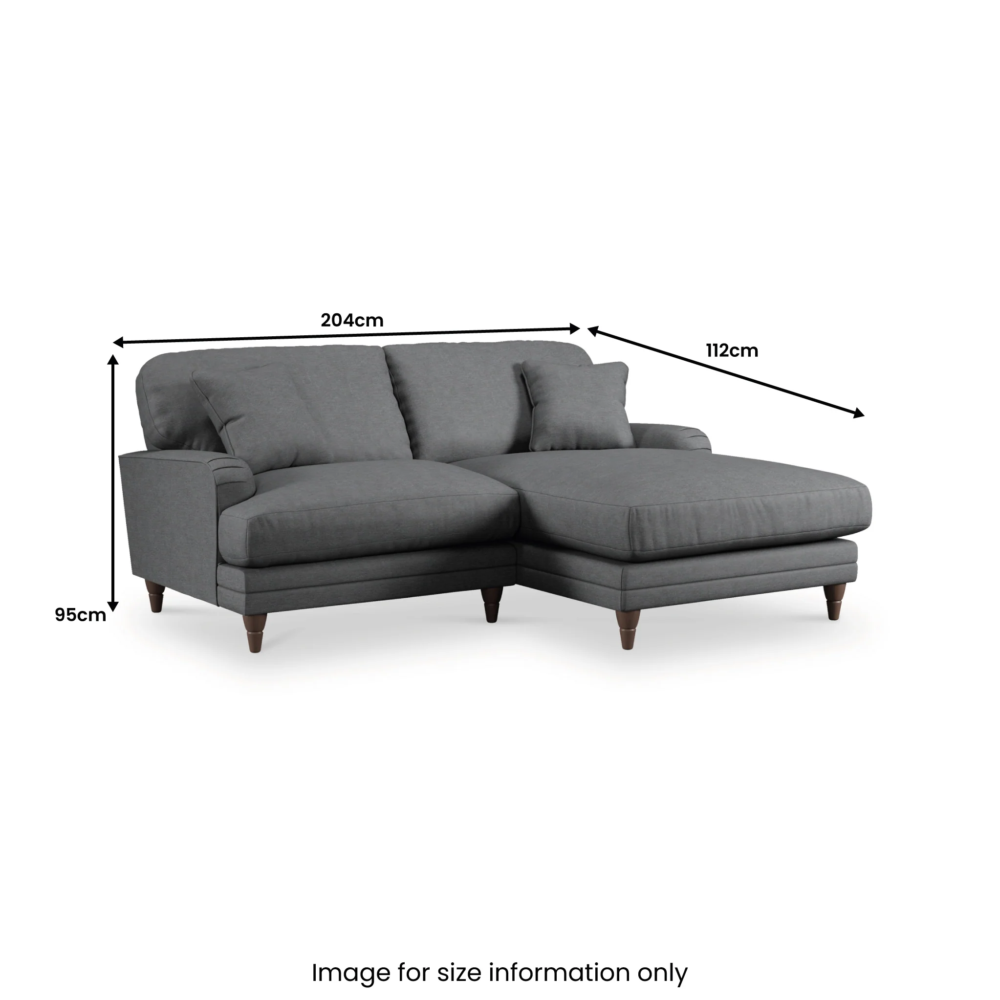Bampton 3 Seater Chaise Sofa - Image 121
