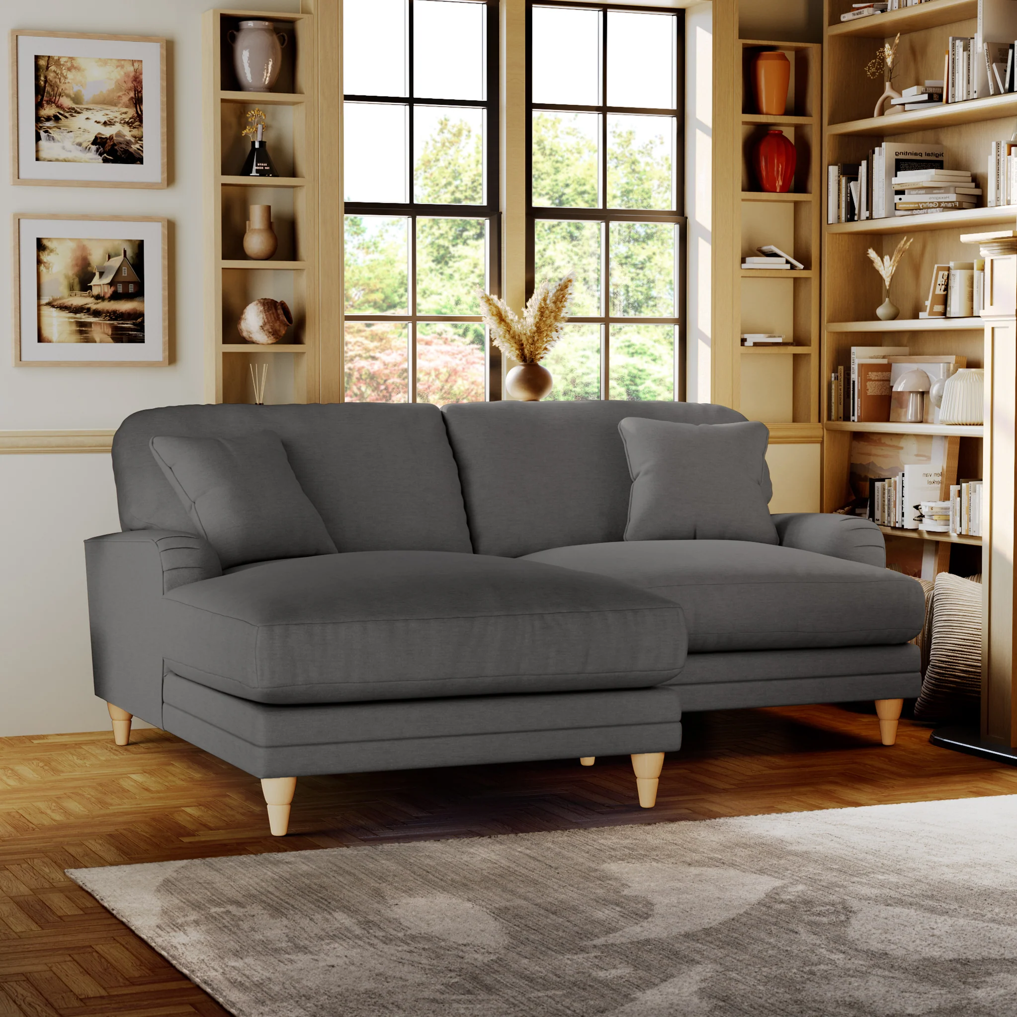 Bampton 3 Seater Chaise Sofa - Image 15