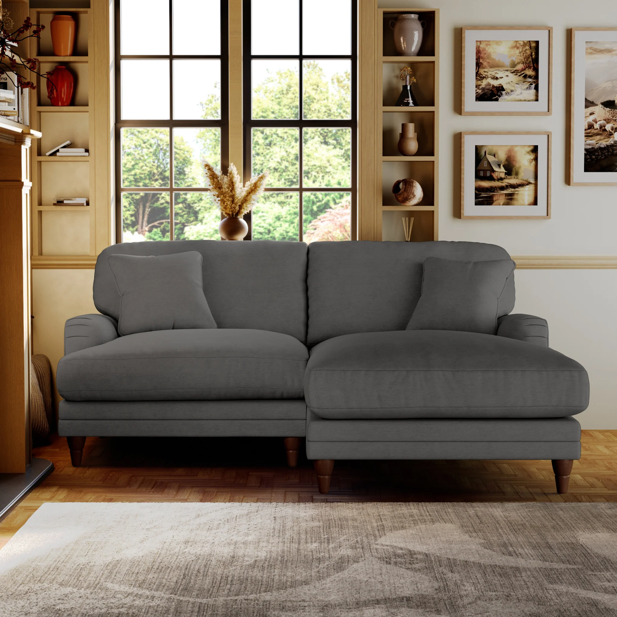 Bampton 3 Seater Chaise Sofa - Image 2