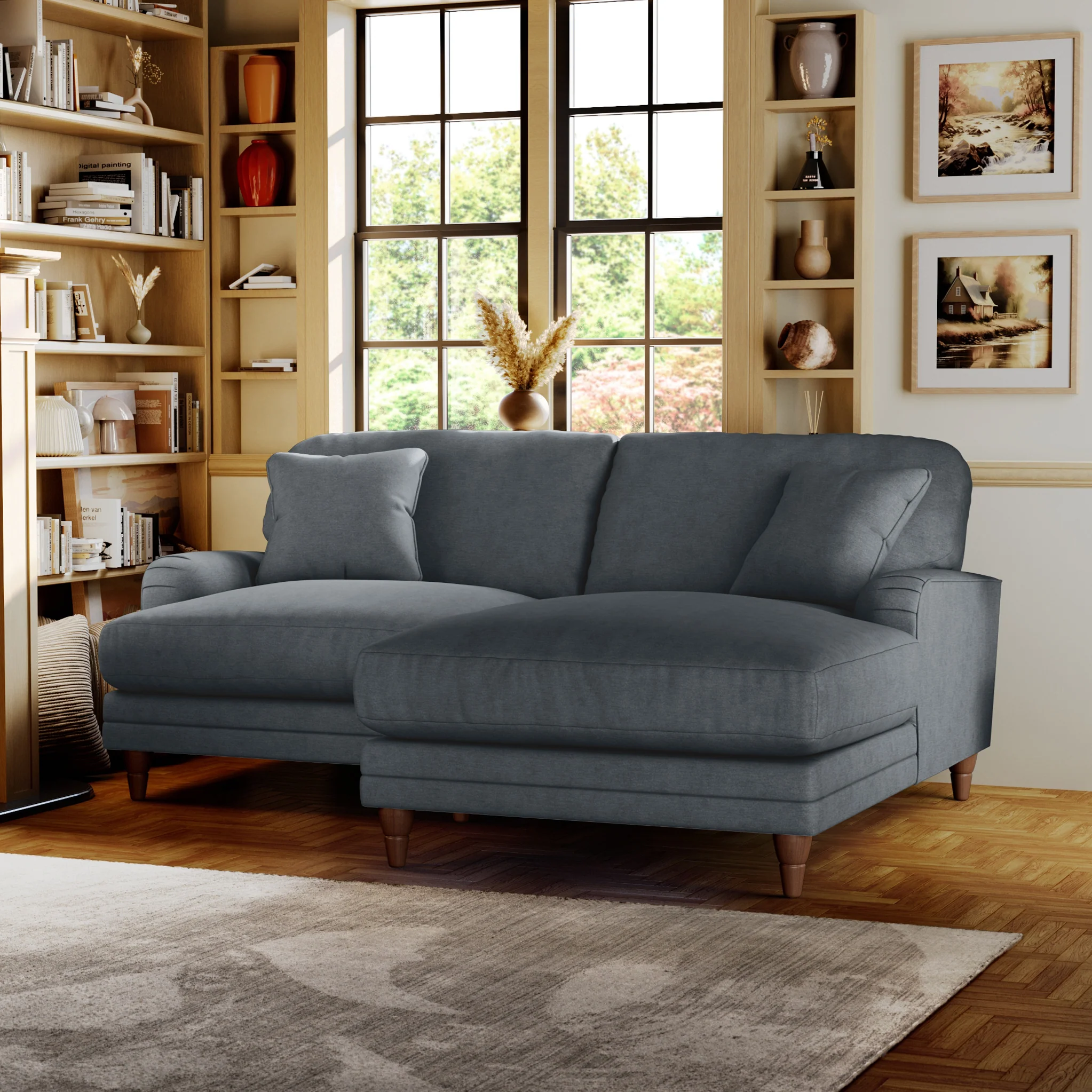 Bampton 3 Seater Chaise Sofa - Image 23