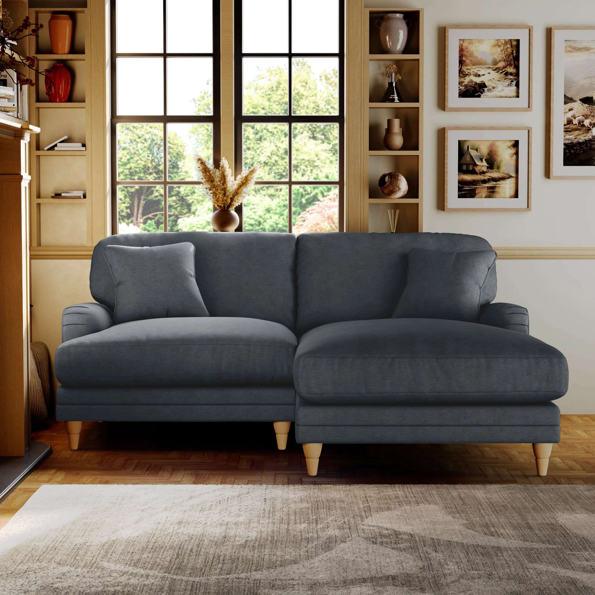 Bampton 3 Seater Chaise Sofa - Image 26