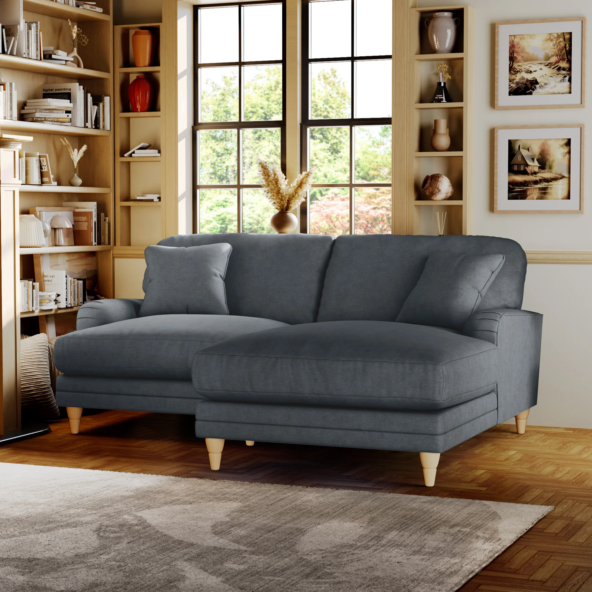 Bampton 3 Seater Chaise Sofa - Image 27