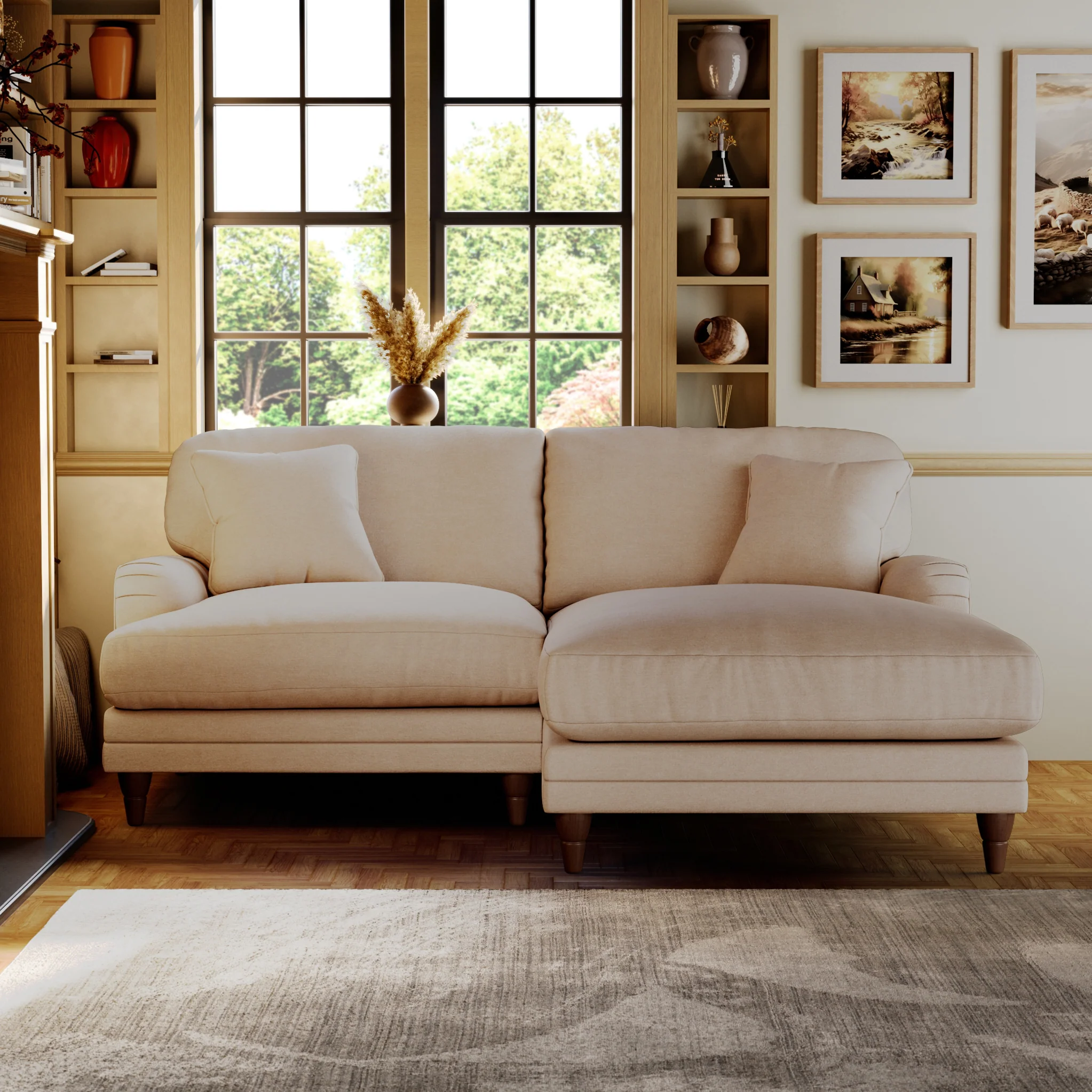 Bampton 3 Seater Chaise Sofa - Image 42