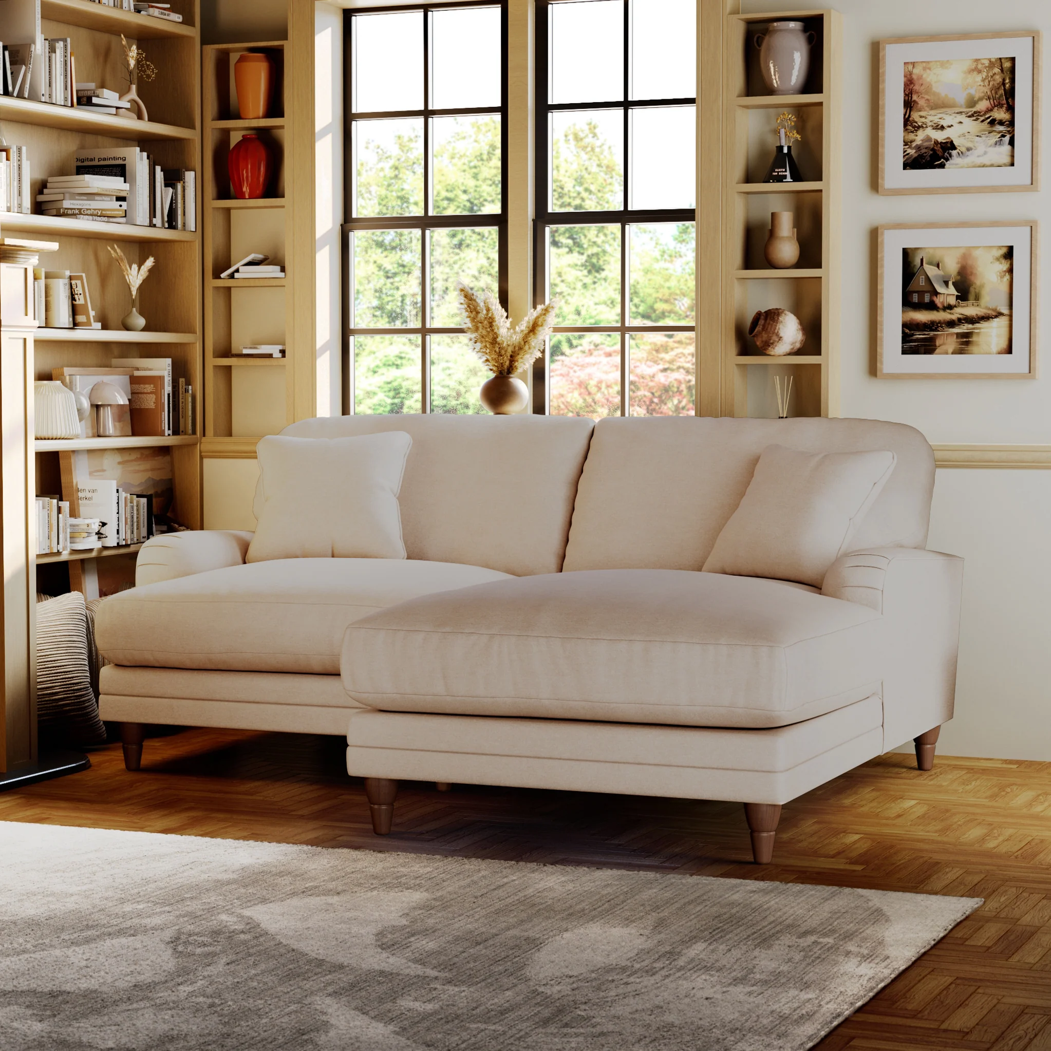 Bampton 3 Seater Chaise Sofa - Image 43