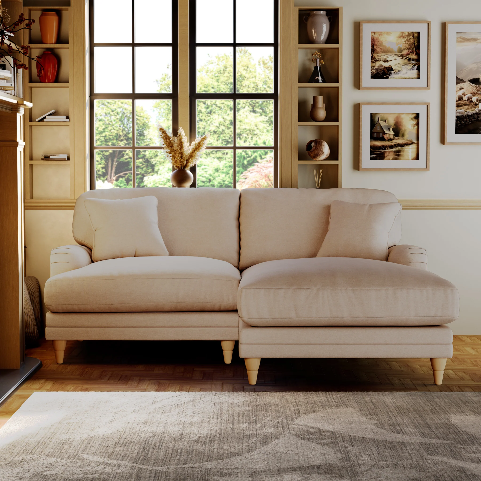 Bampton 3 Seater Chaise Sofa - Image 46