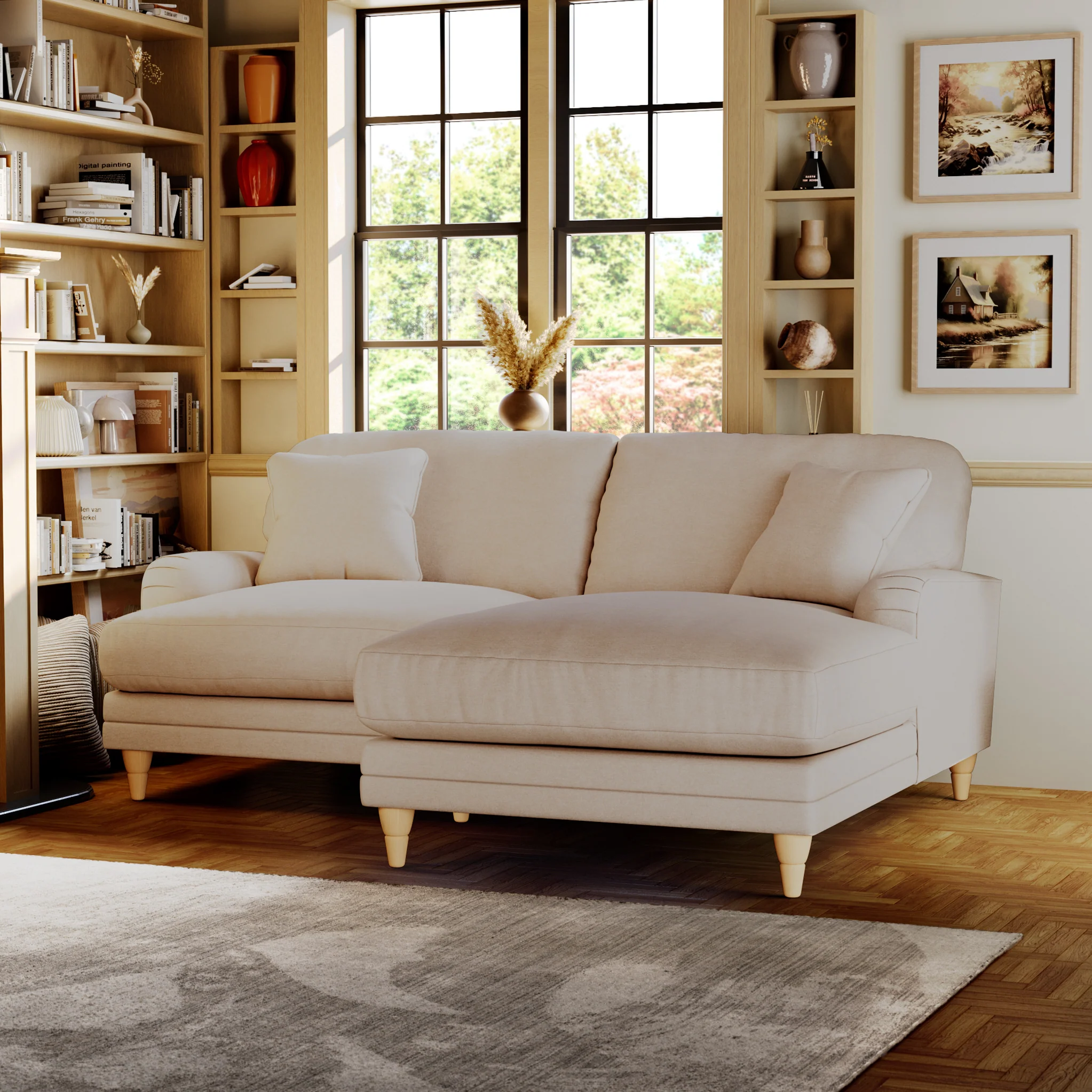 Bampton 3 Seater Chaise Sofa - Image 47