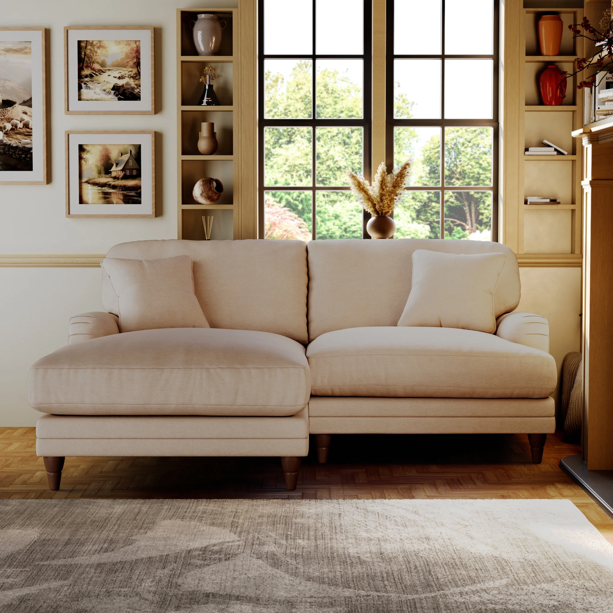 Bampton 3 Seater Chaise Sofa - Image 50