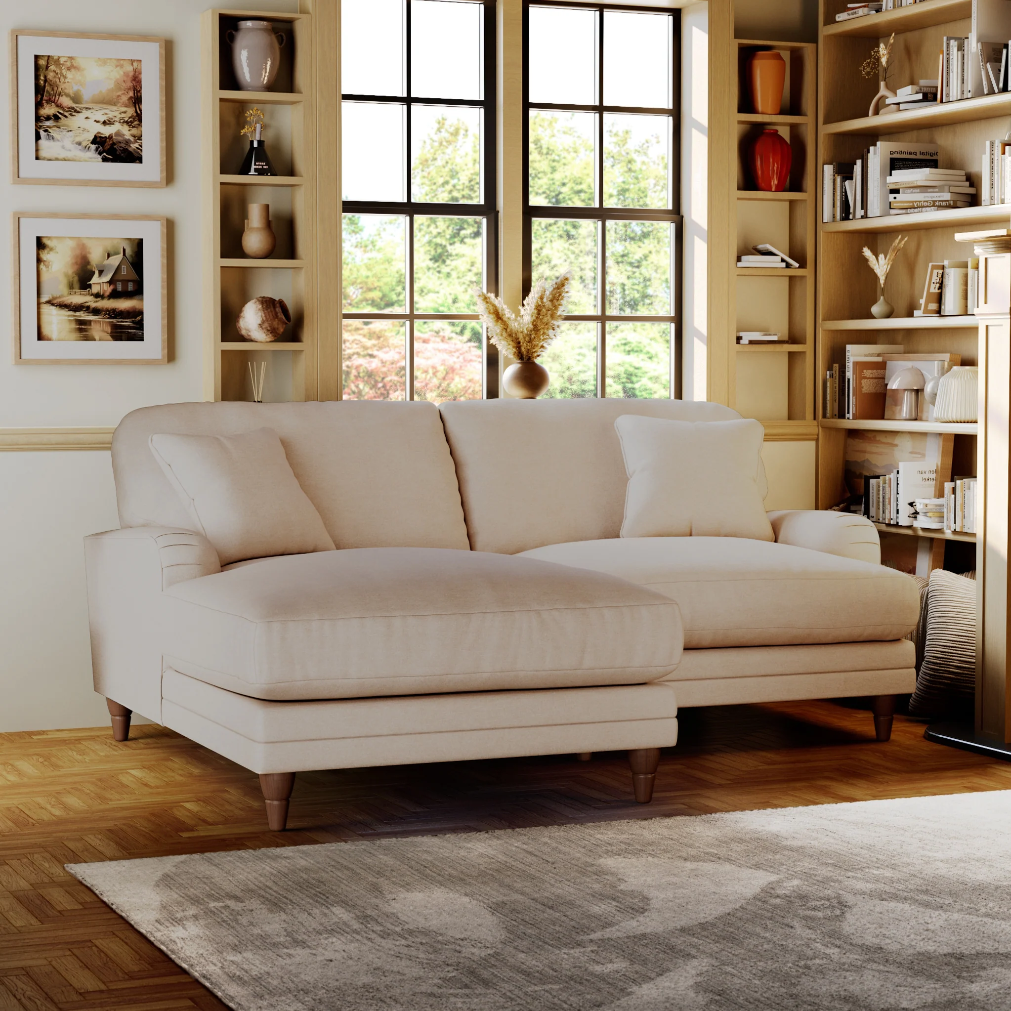 Bampton 3 Seater Chaise Sofa - Image 51