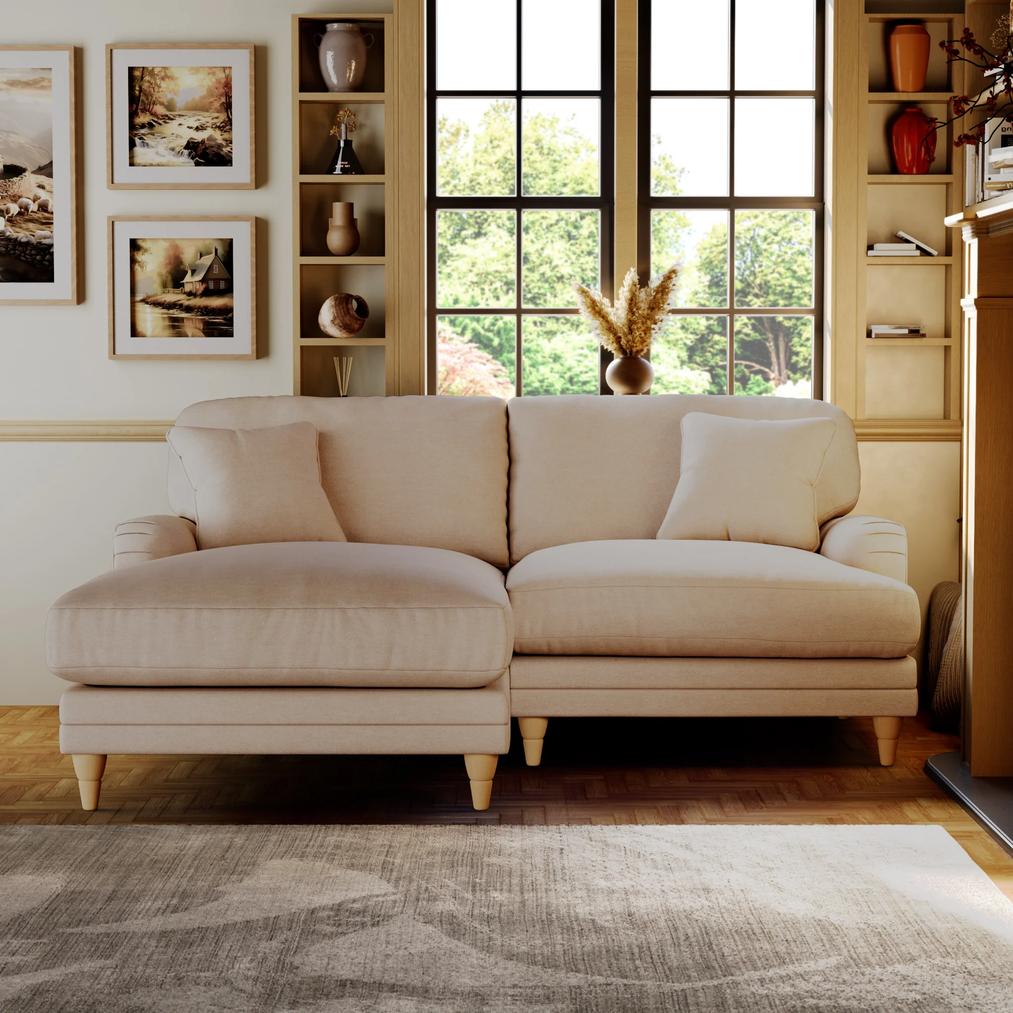 Bampton 3 Seater Chaise Sofa - Image 54
