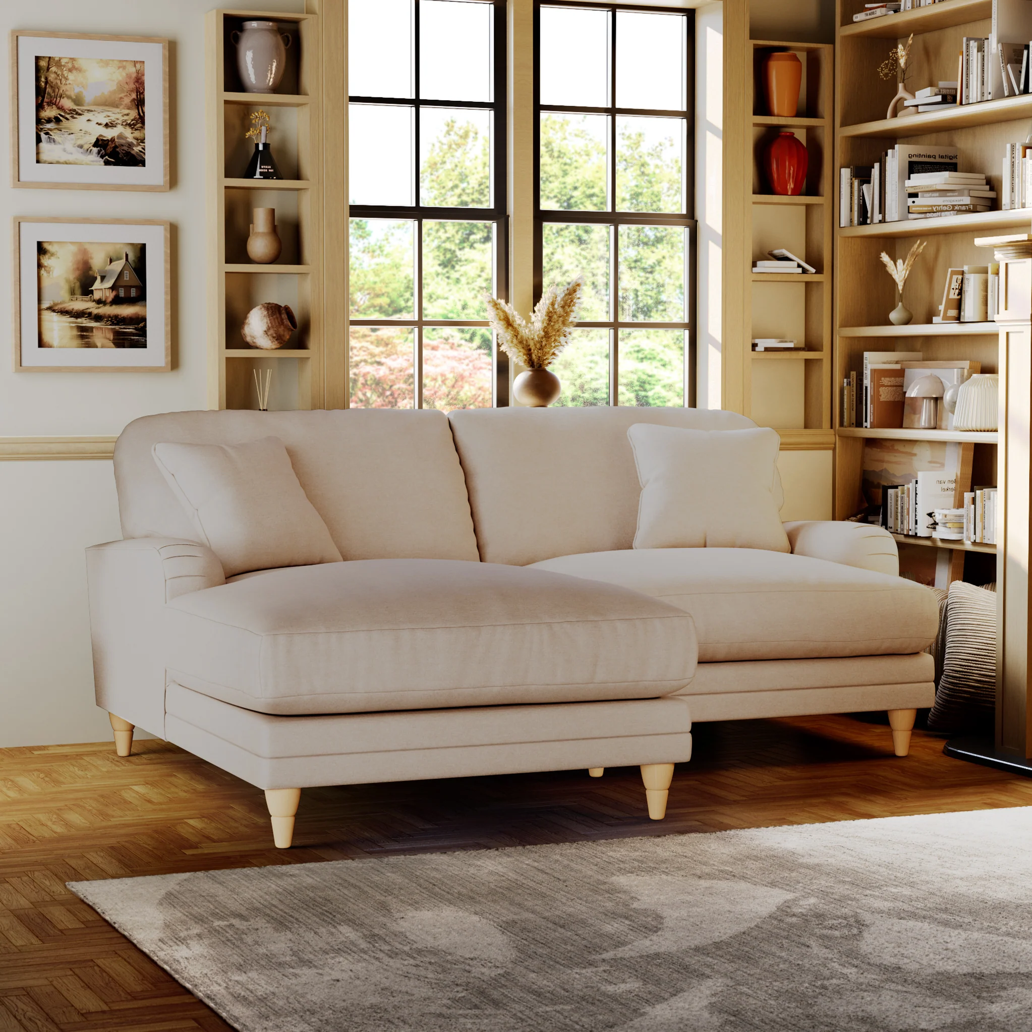 Bampton 3 Seater Chaise Sofa - Image 55