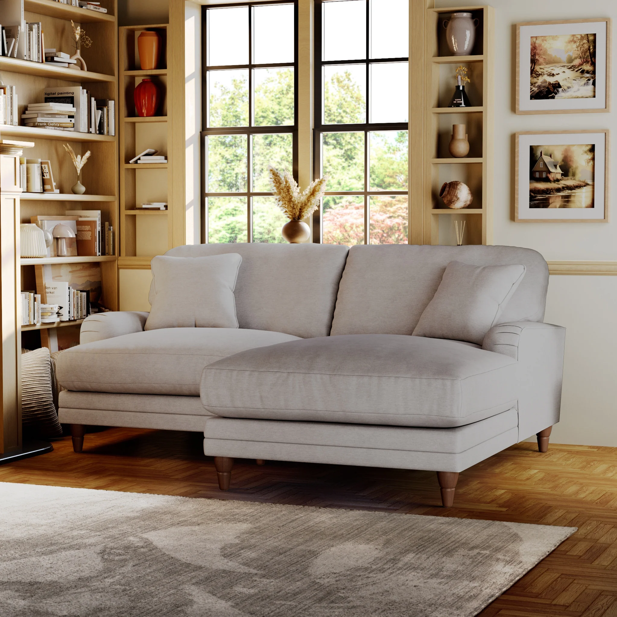 Bampton 3 Seater Chaise Sofa - Image 83