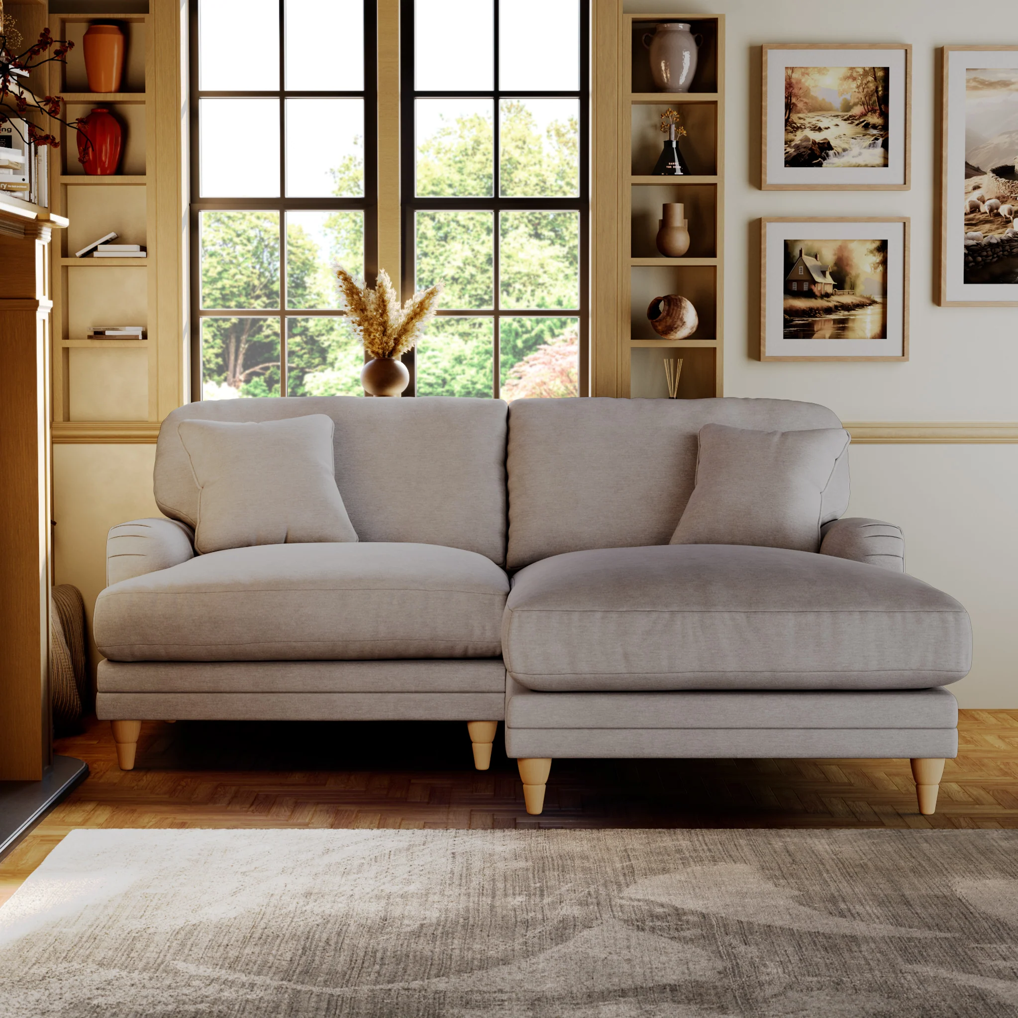 Bampton 3 Seater Chaise Sofa - Image 86