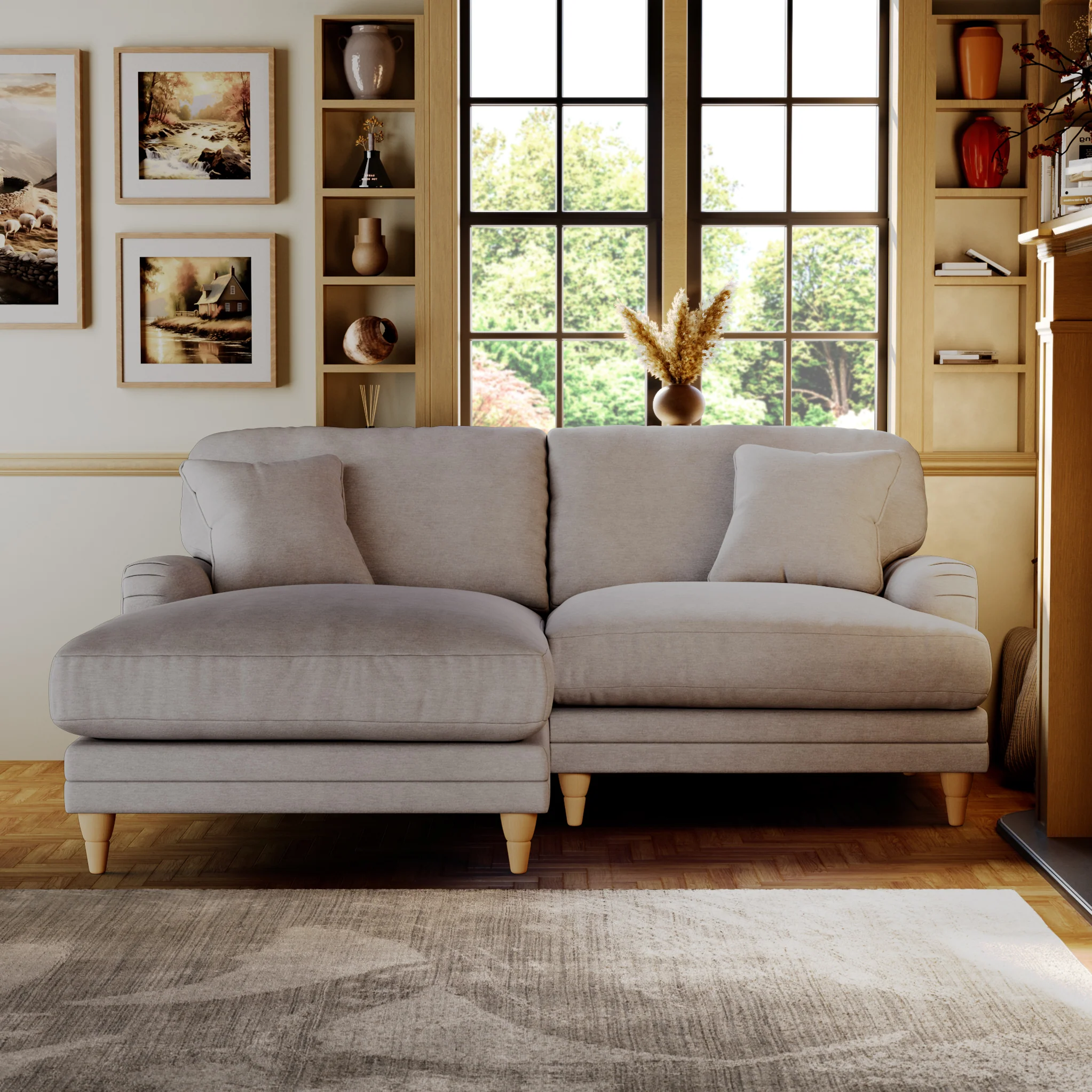 Bampton 3 Seater Chaise Sofa - Image 94