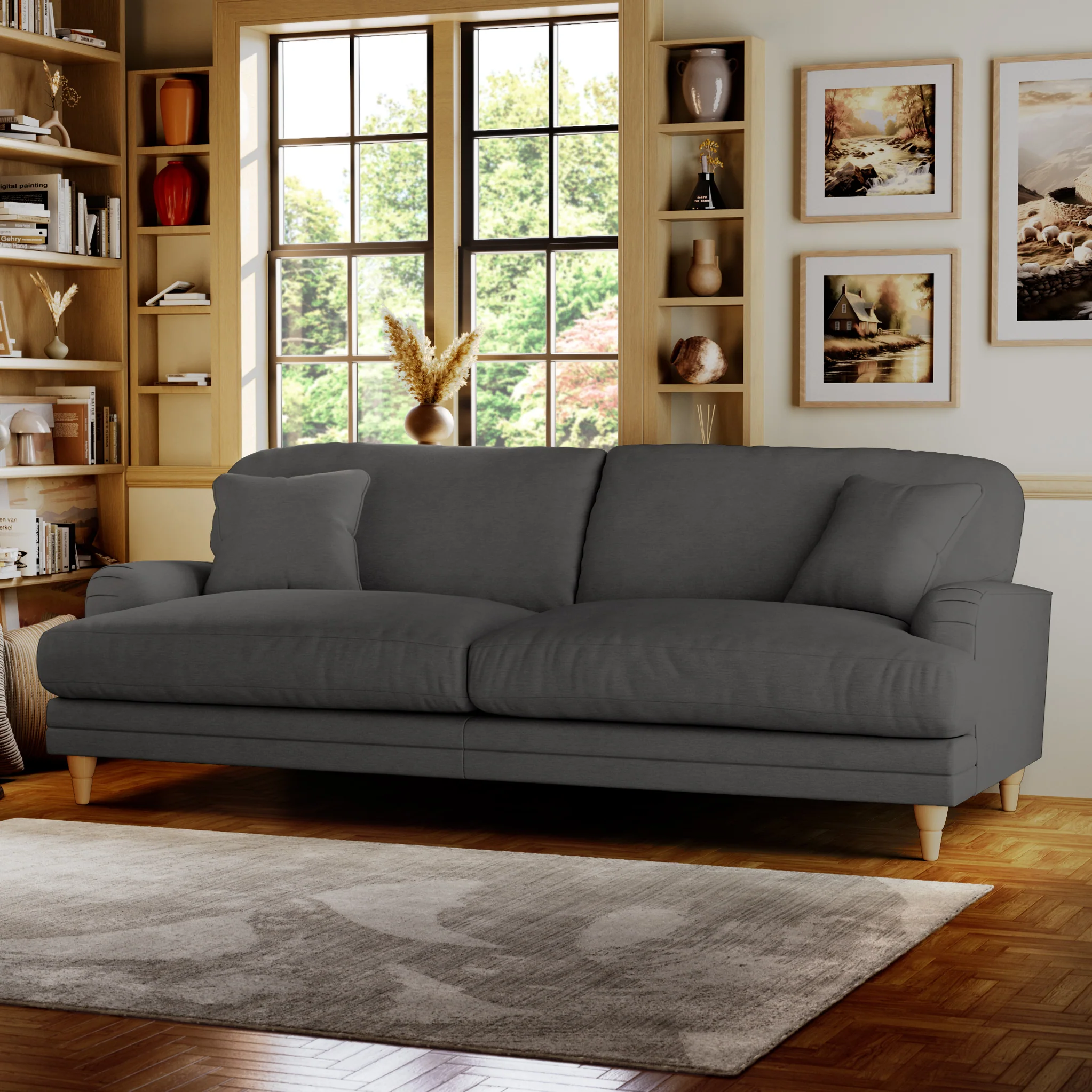 Bampton 4 Seater Sofa - Image 6