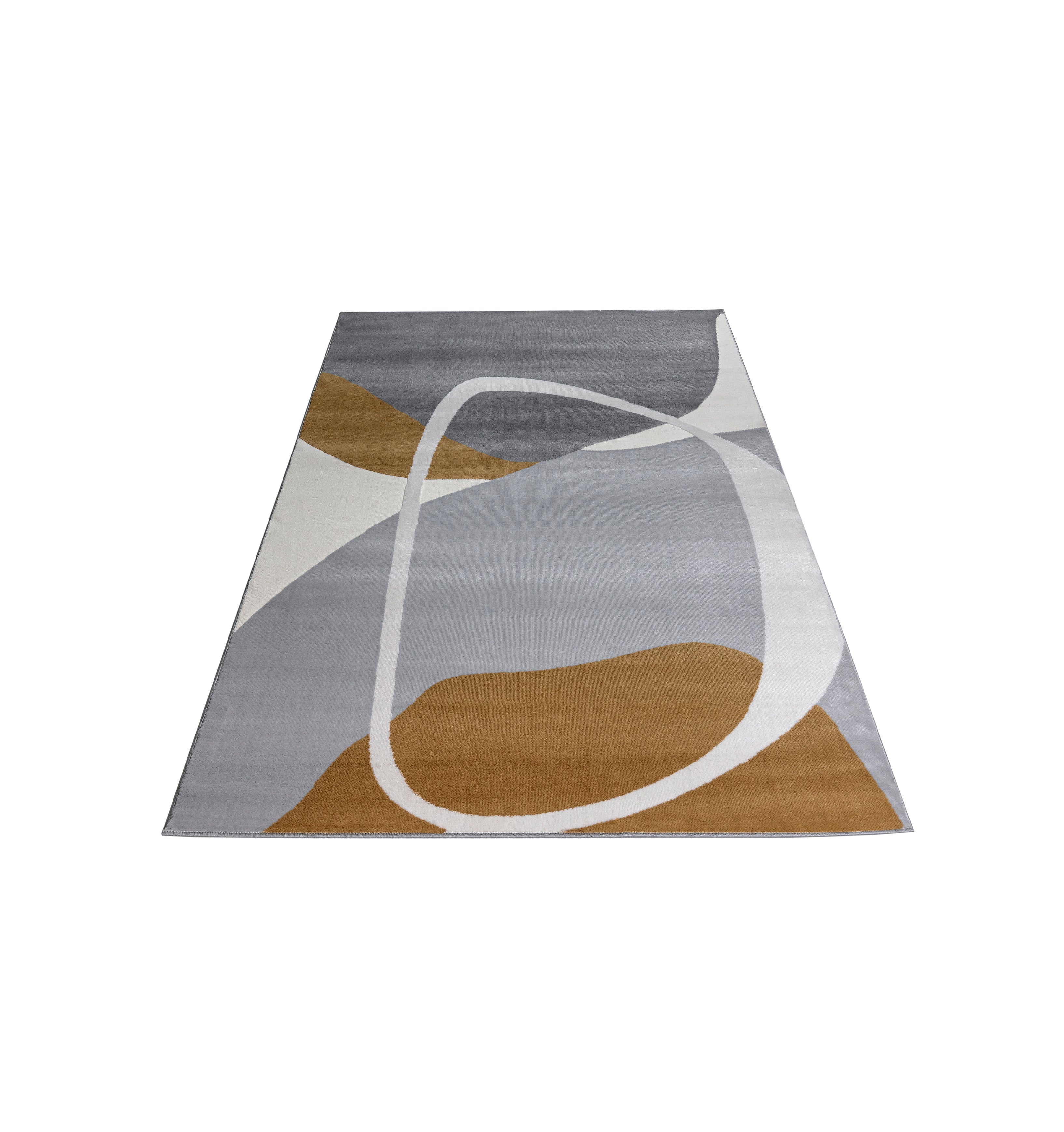 Barrett Abstract Curve Design Rug - Image 3