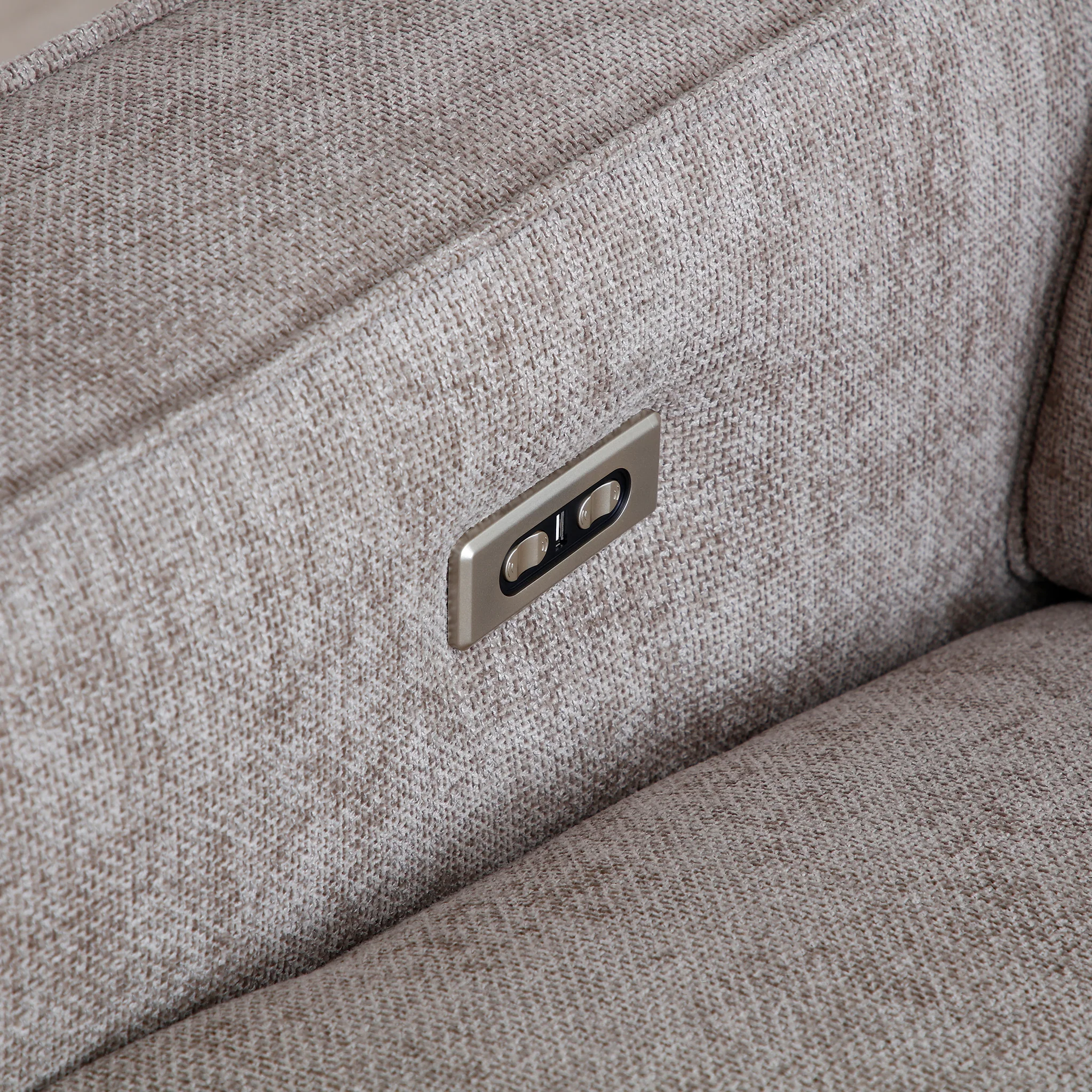 Beaumont Chenille 2 Seater Power Recliner Sofa - Image 10