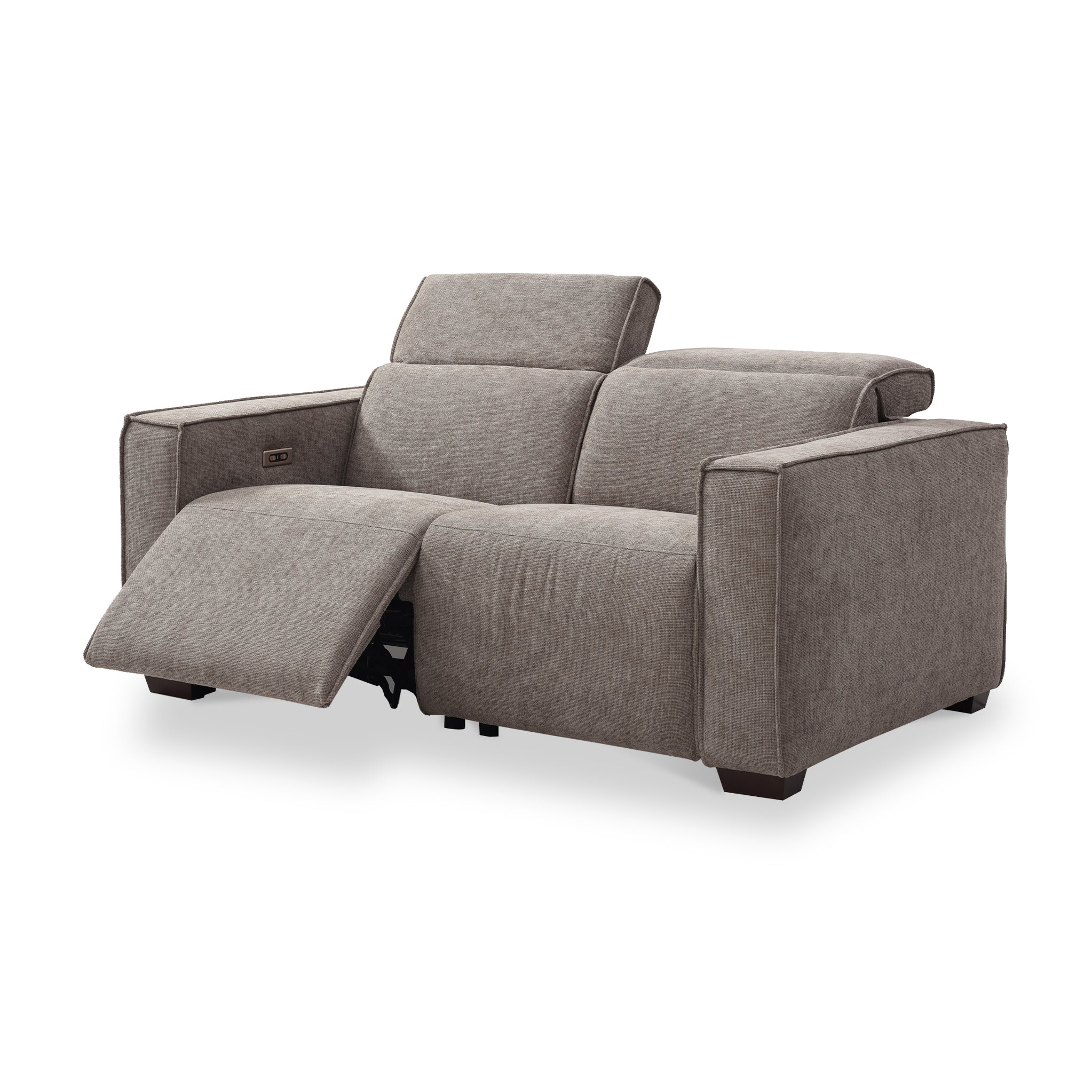 Beaumont Chenille 2 Seater Power Recliner Sofa - Image 6