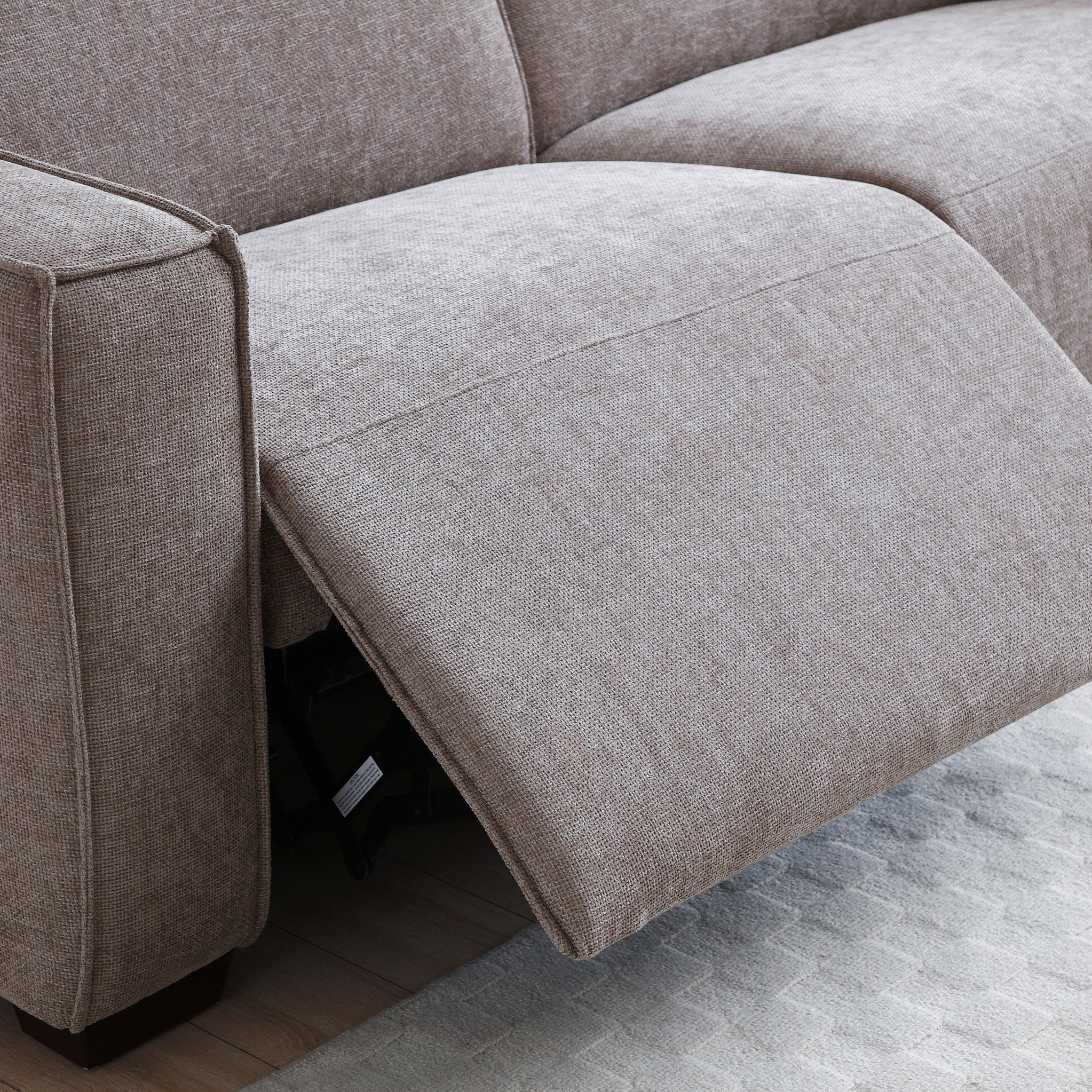 Beaumont Chenille 3 Seater Power Recliner Sofa - Image 11