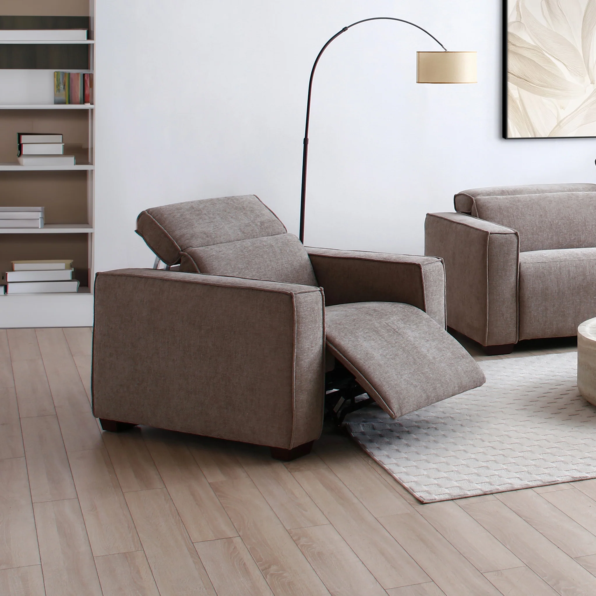 Beaumont Chenille Power Recliner Chair - Image 13