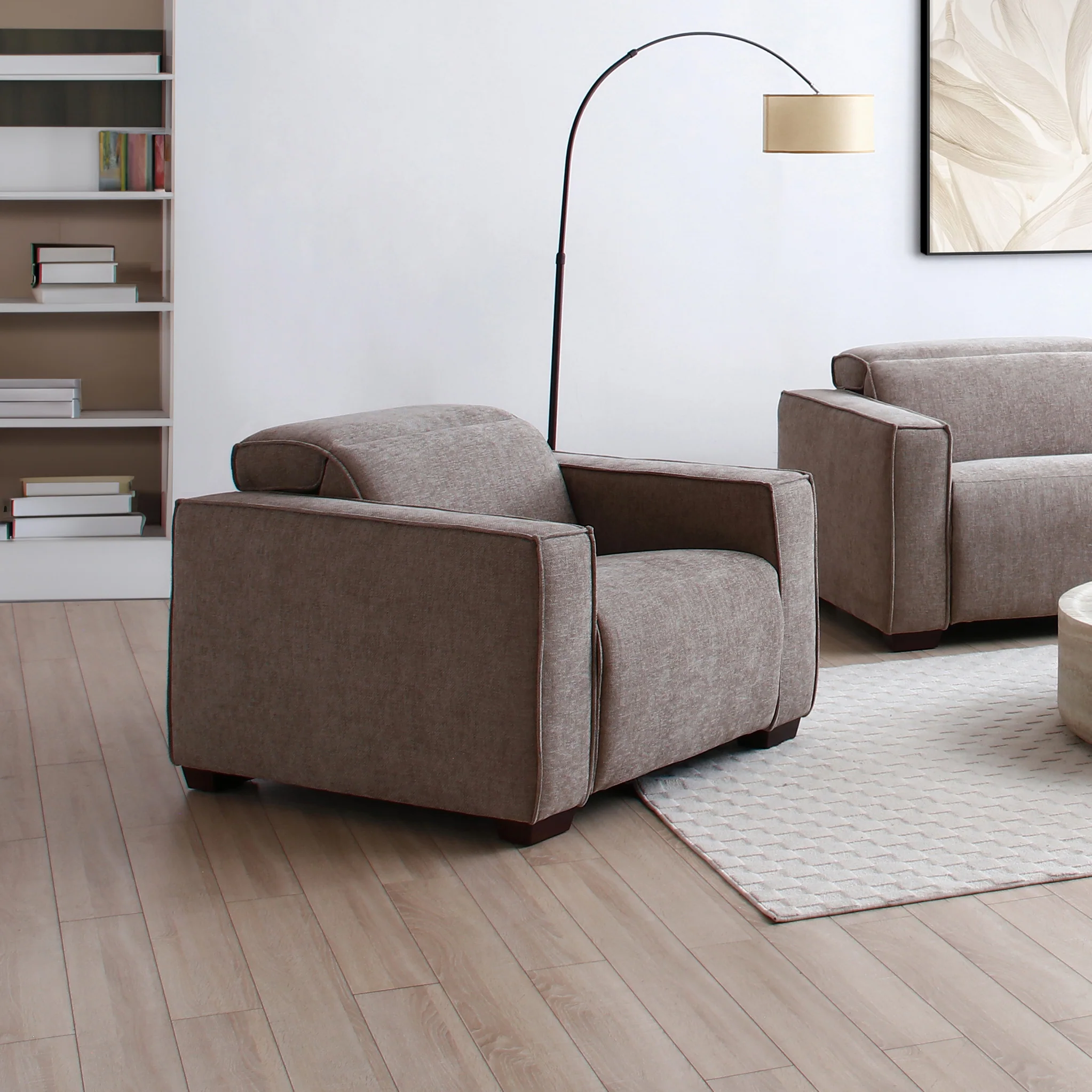 Beaumont Chenille Power Recliner Chair - Image 4