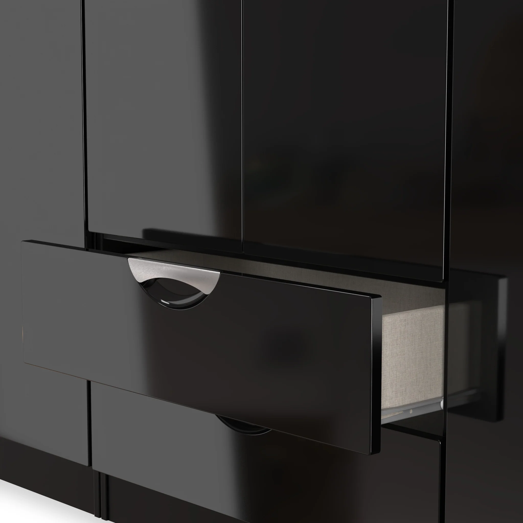 Becket 6 Door 2 Drawer Wardrobe - Image 14