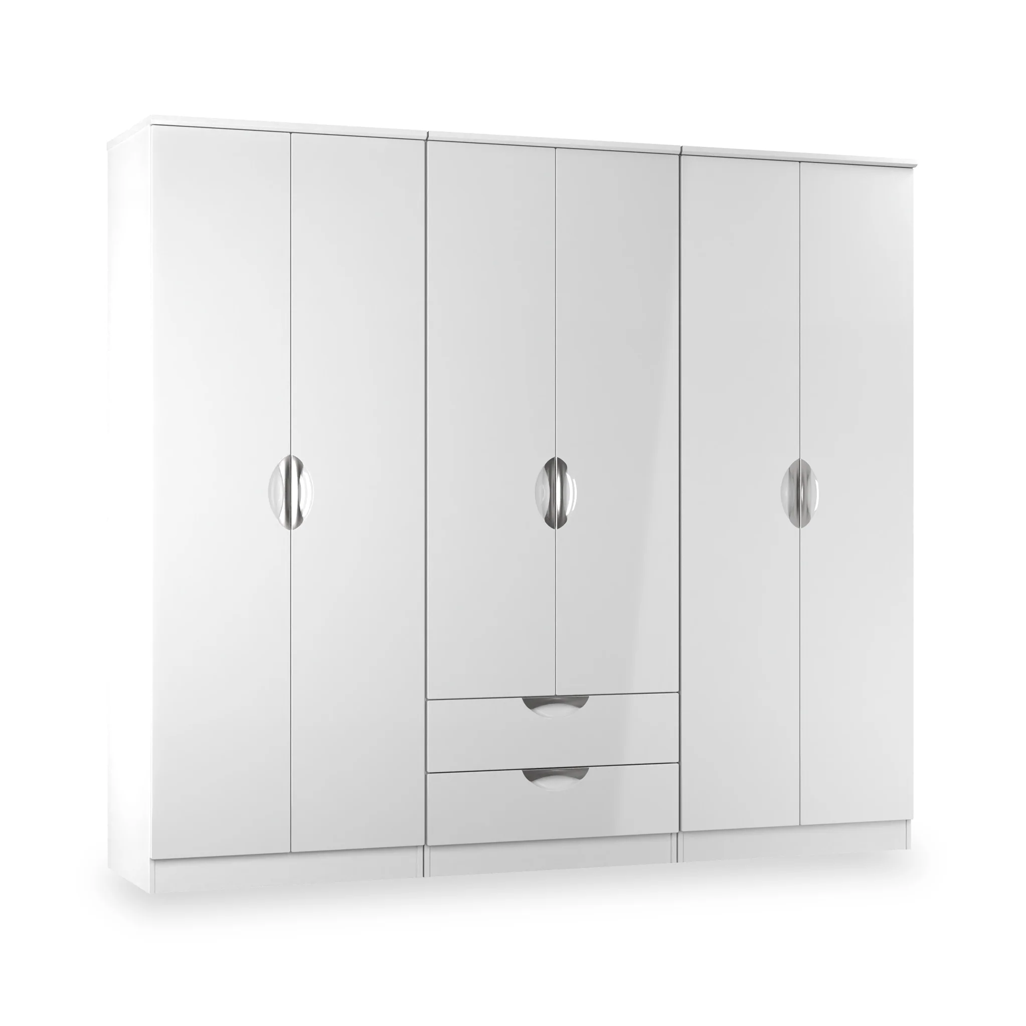 Becket 6 Door 2 Drawer Wardrobe - Image 17