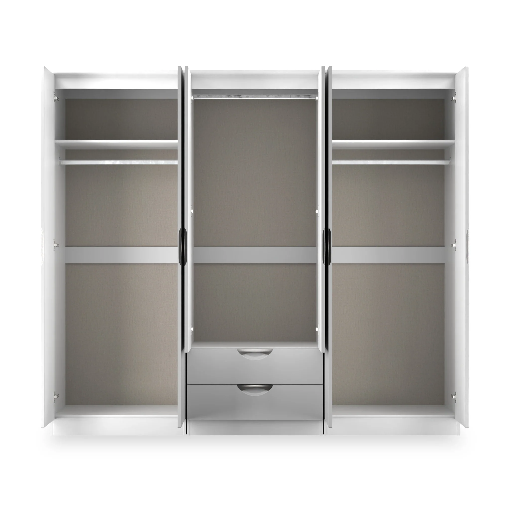 Becket 6 Door 2 Drawer Wardrobe - Image 20