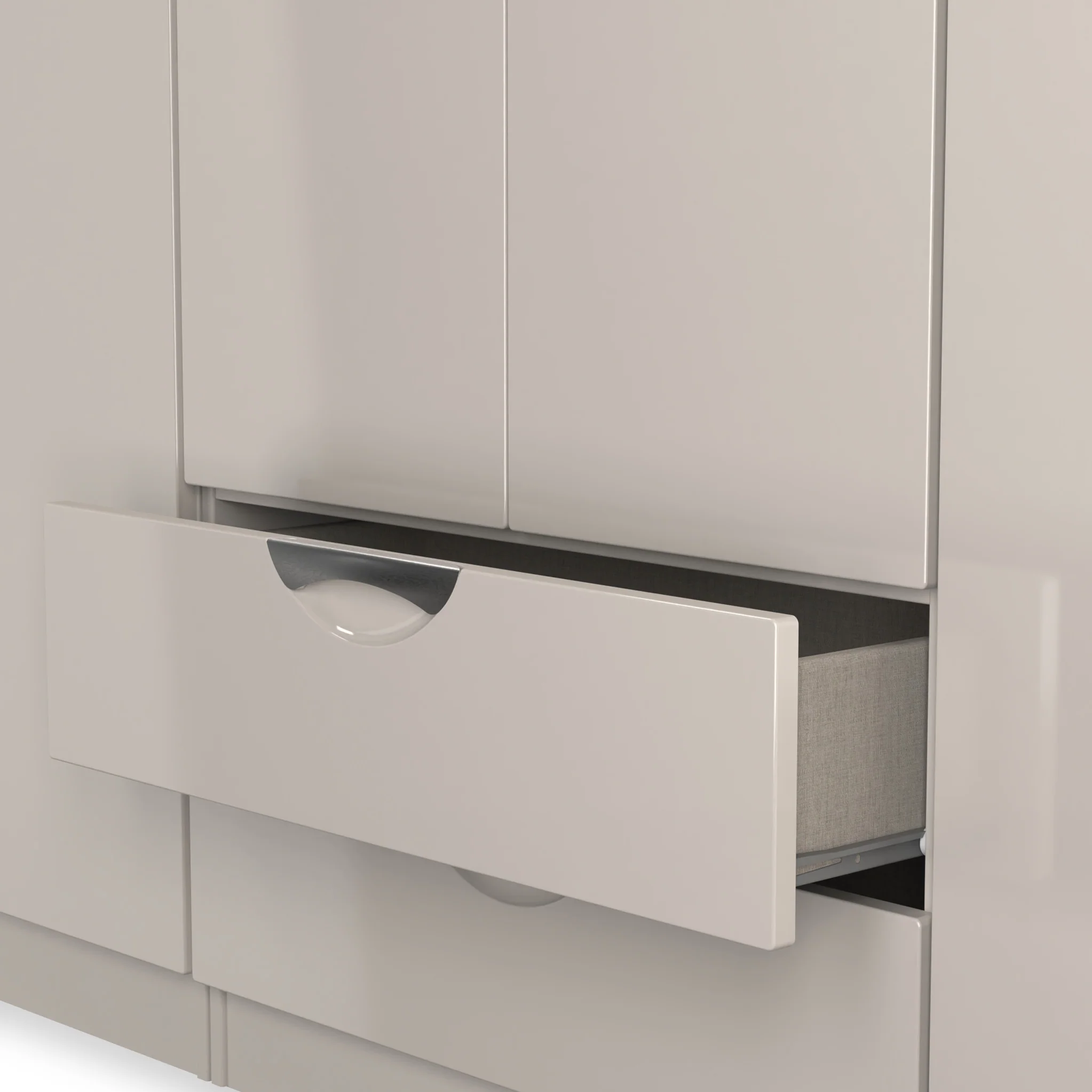 Becket 6 Door 2 Drawer Wardrobe - Image 7
